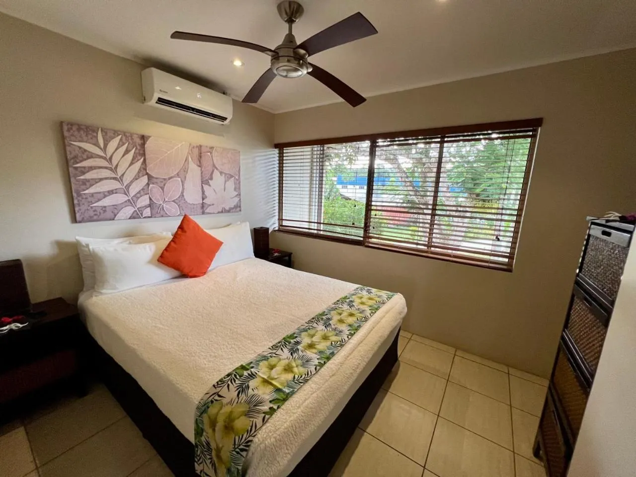 Bed in MG Cocomo Resort Vanuatu