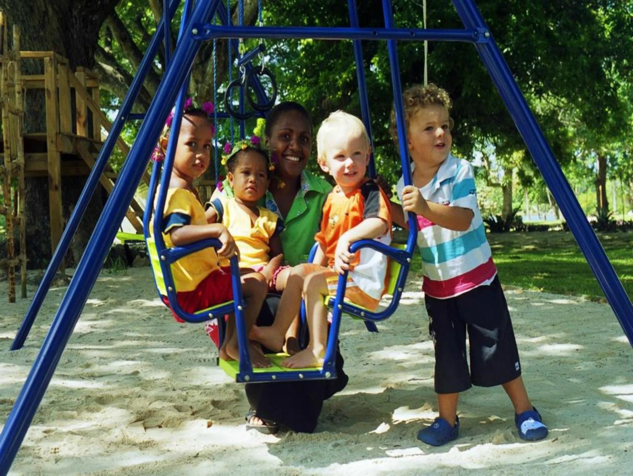 Children play ground in MG Cocomo Resort Vanuatu