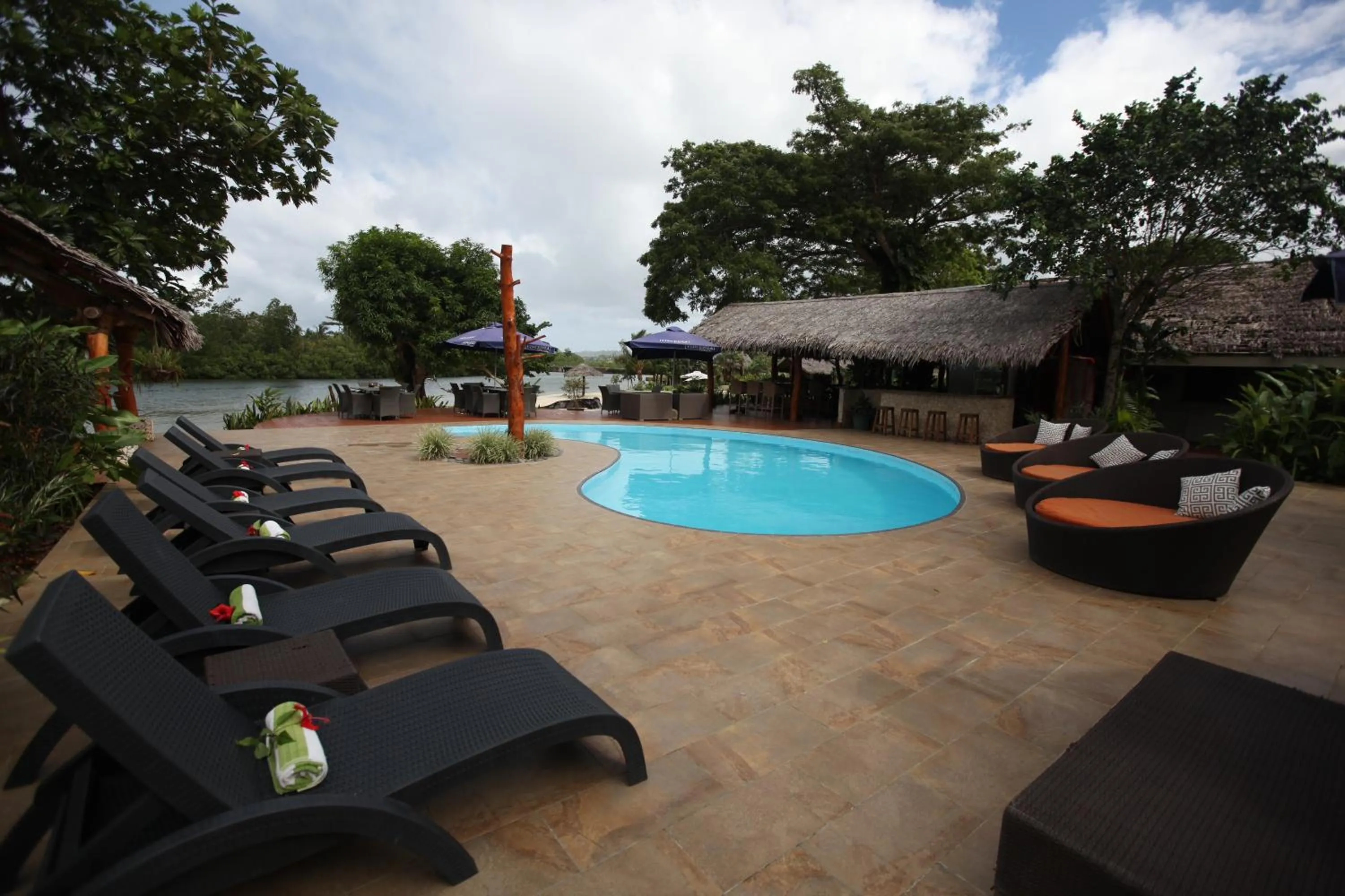 Swimming pool in MG Cocomo Resort Vanuatu