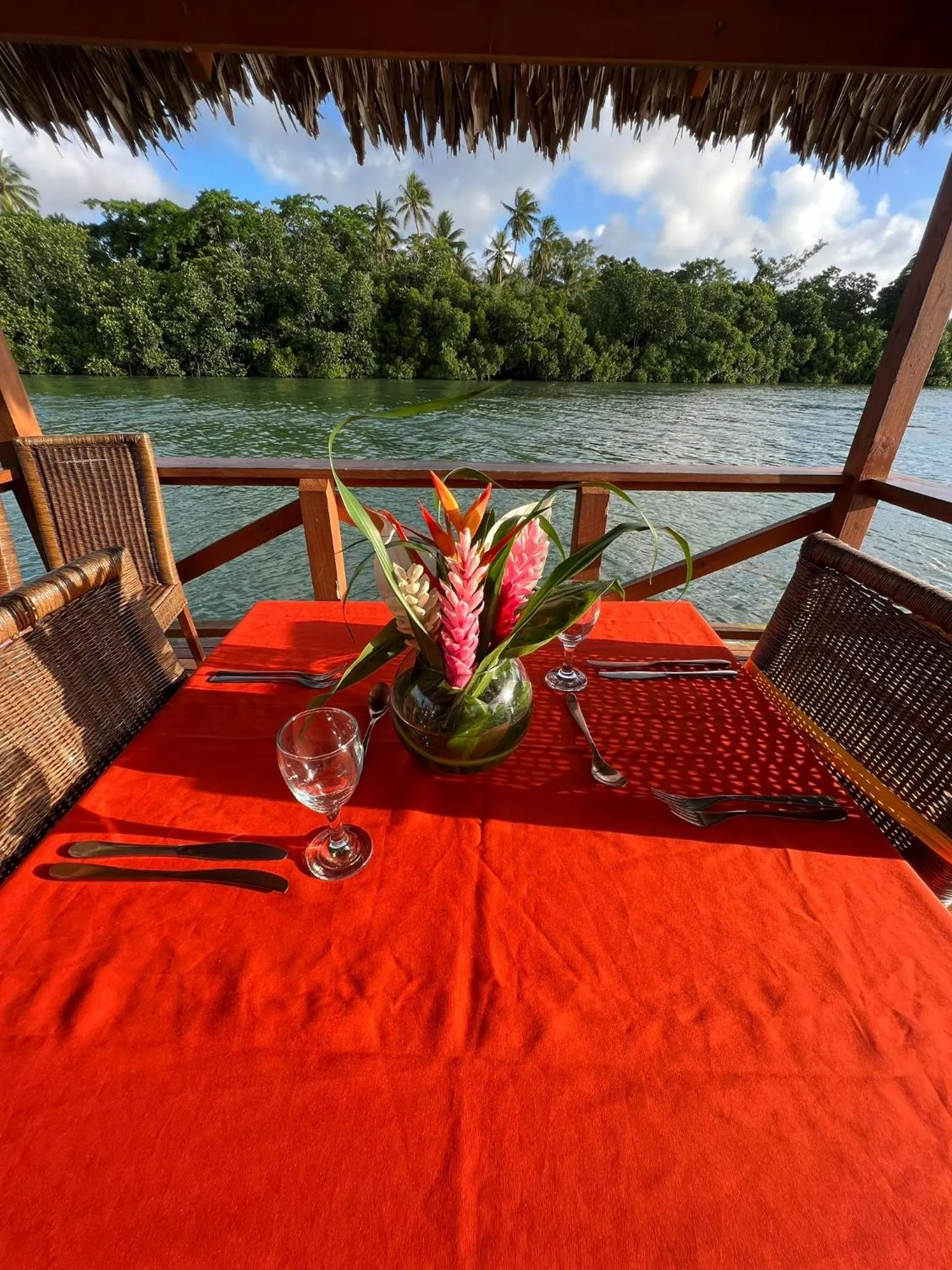 Patio in MG Cocomo Resort Vanuatu
