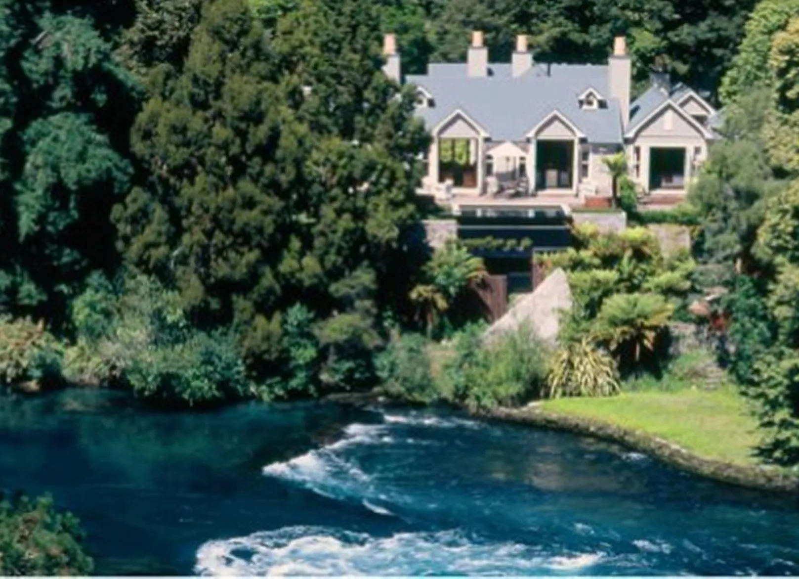 Property building in Huka Lodge
