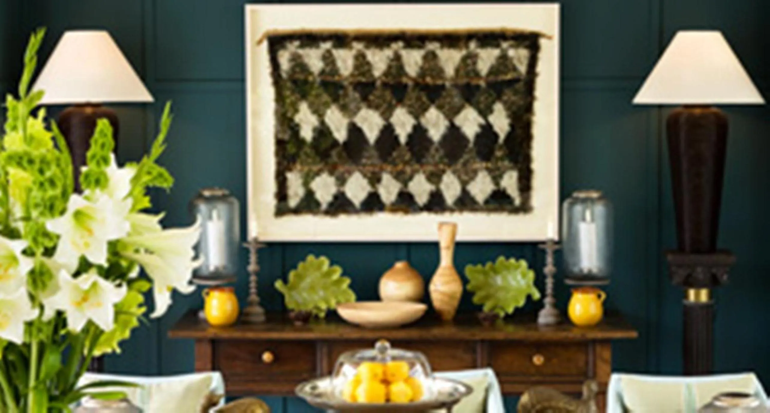 Decorative detail in Huka Lodge