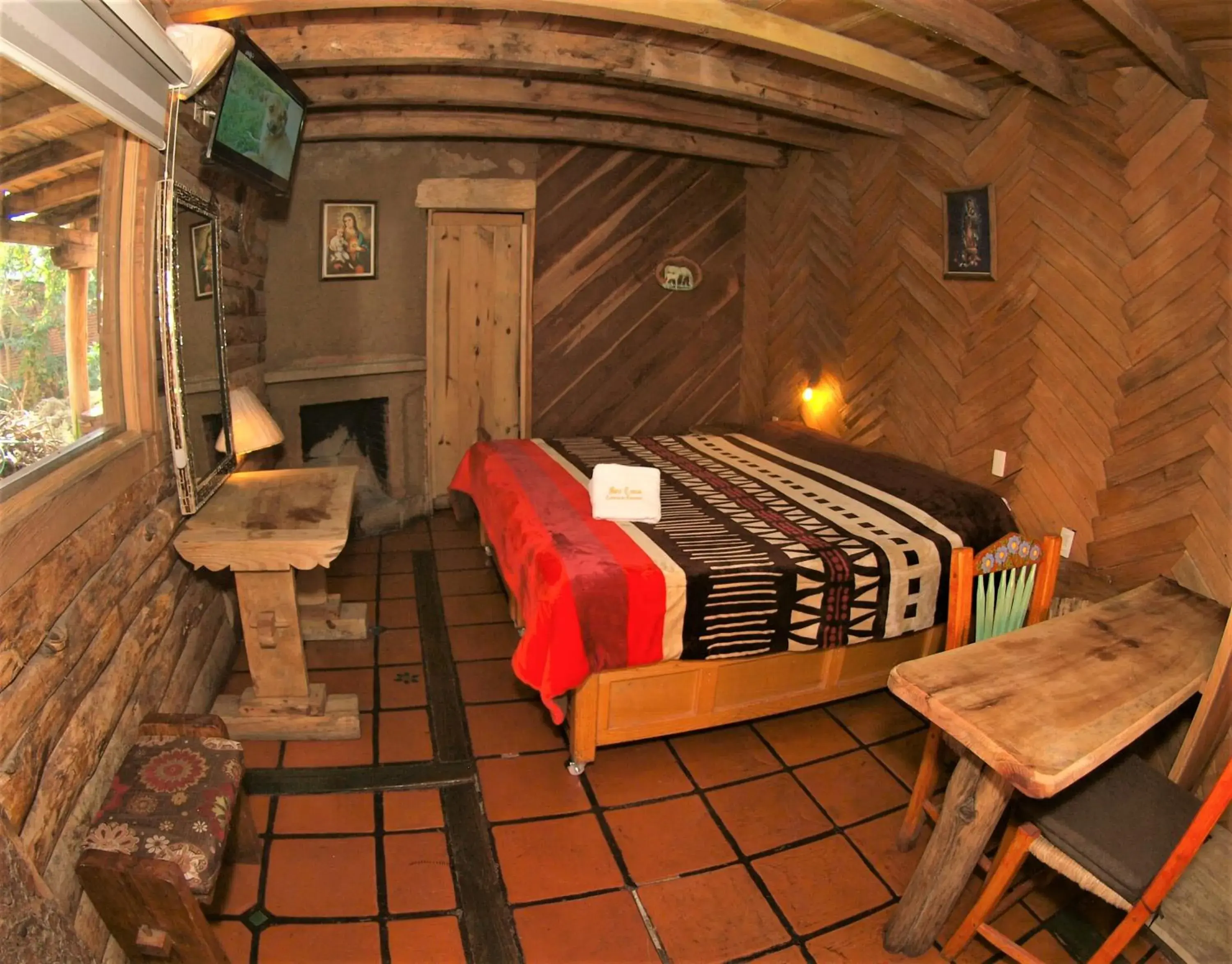 Double Room in Hotel Cabaña Los Ruiseñores Double Room in Hotel Cabaña Los Ruiseñores