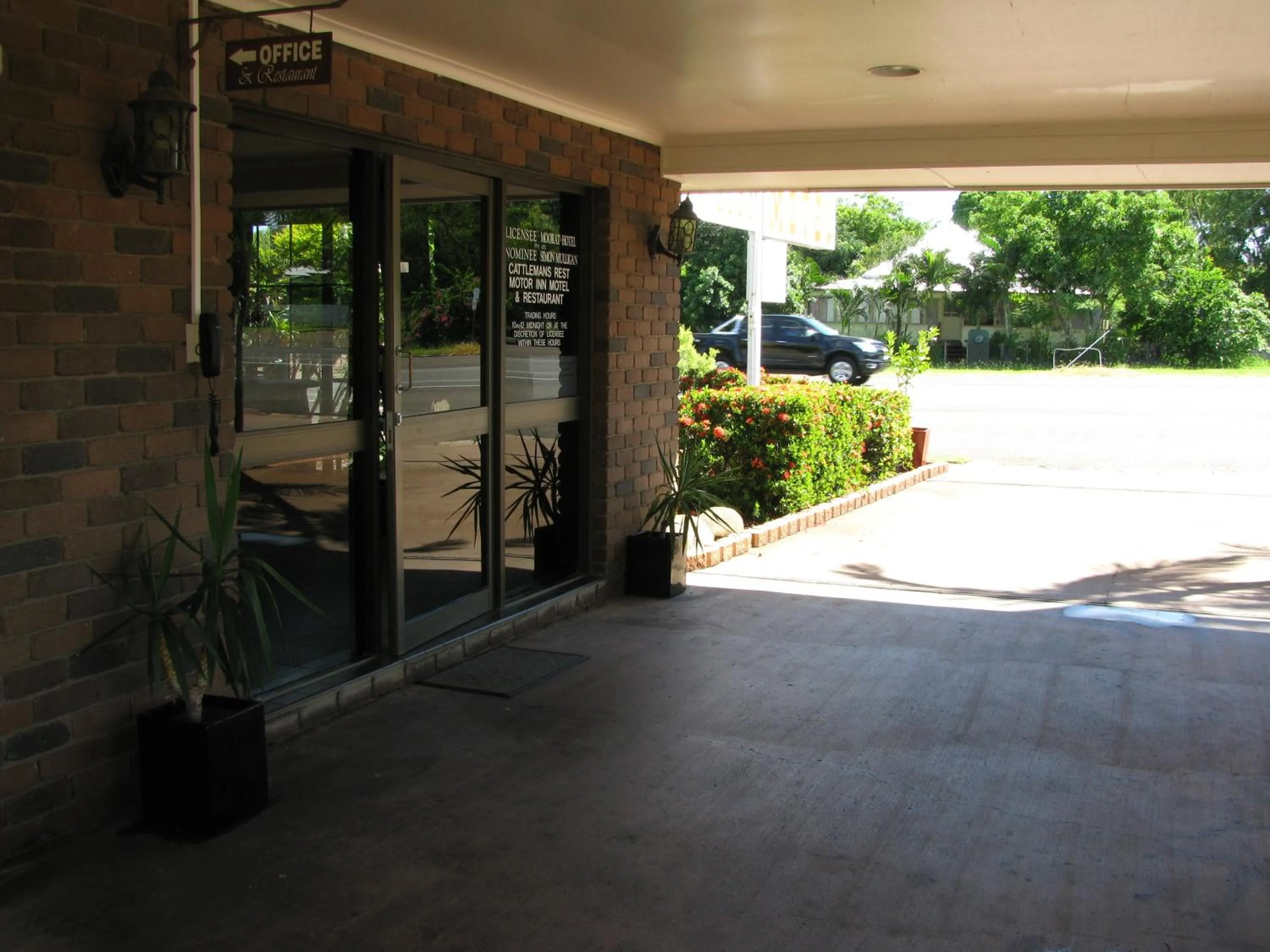 Lobby or reception in Cattleman's Rest Motor Inn