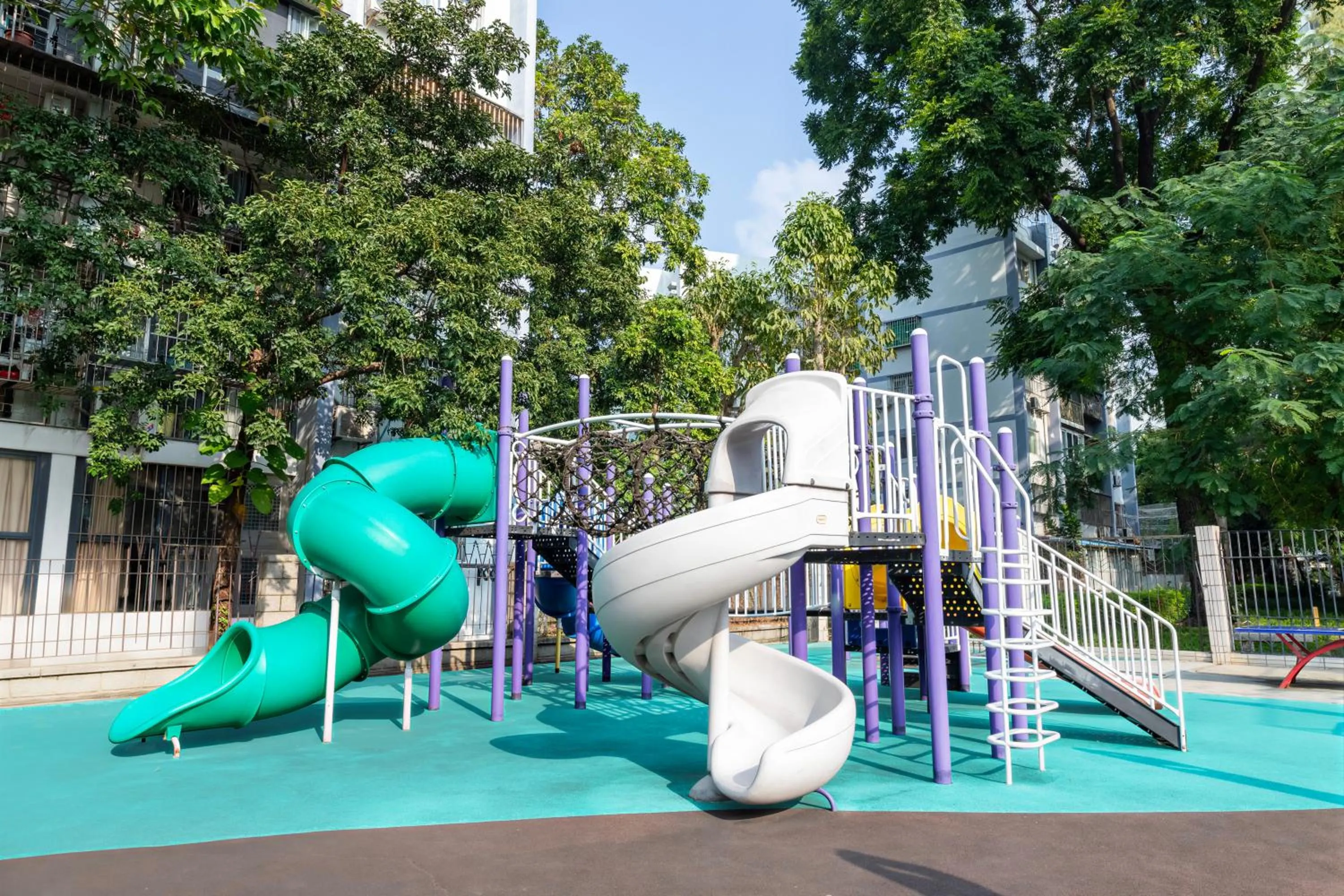 Children play ground in Shenzhen No'6 Garden Villa