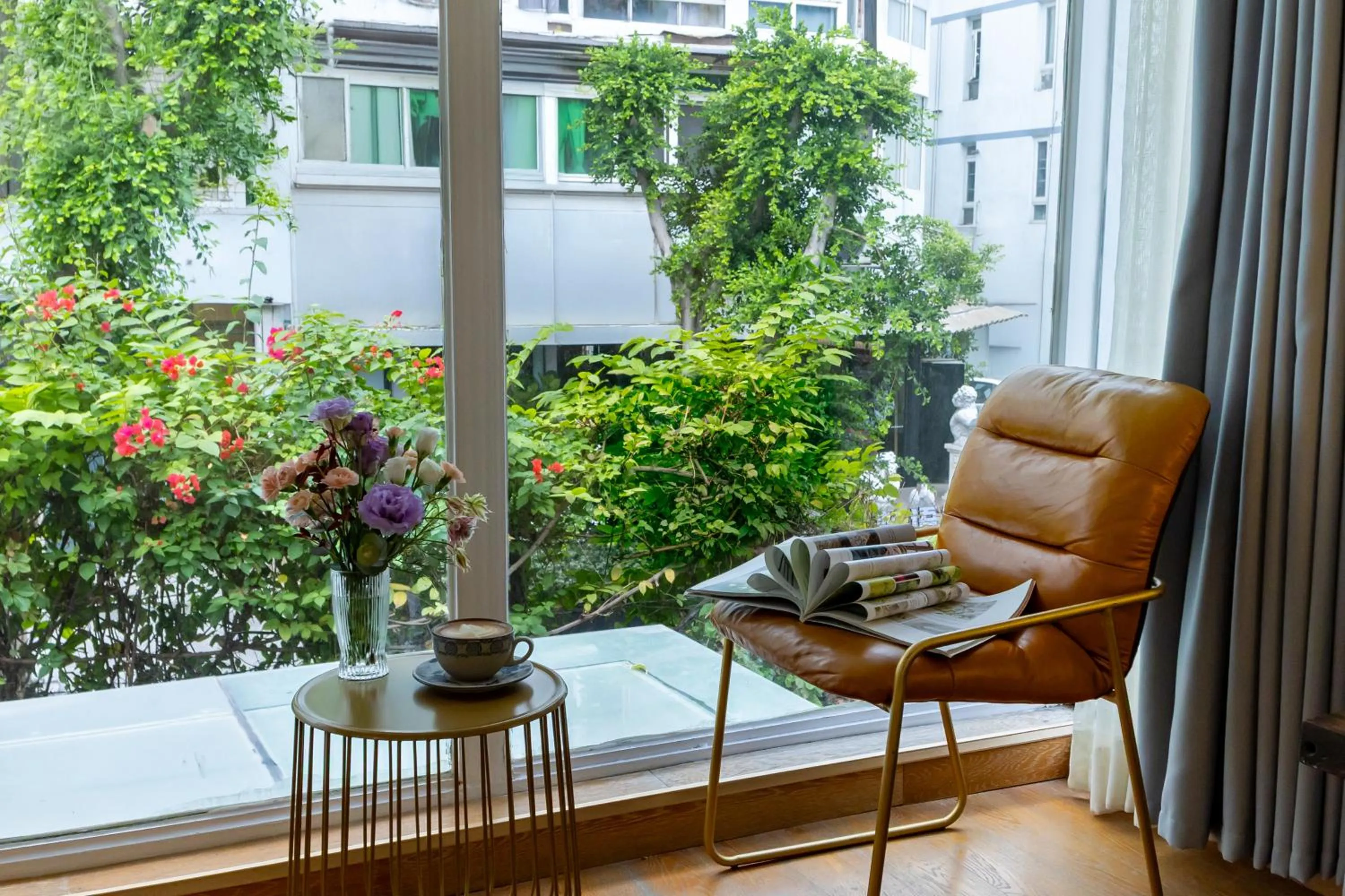 Seating area in Shenzhen No'6 Garden Villa