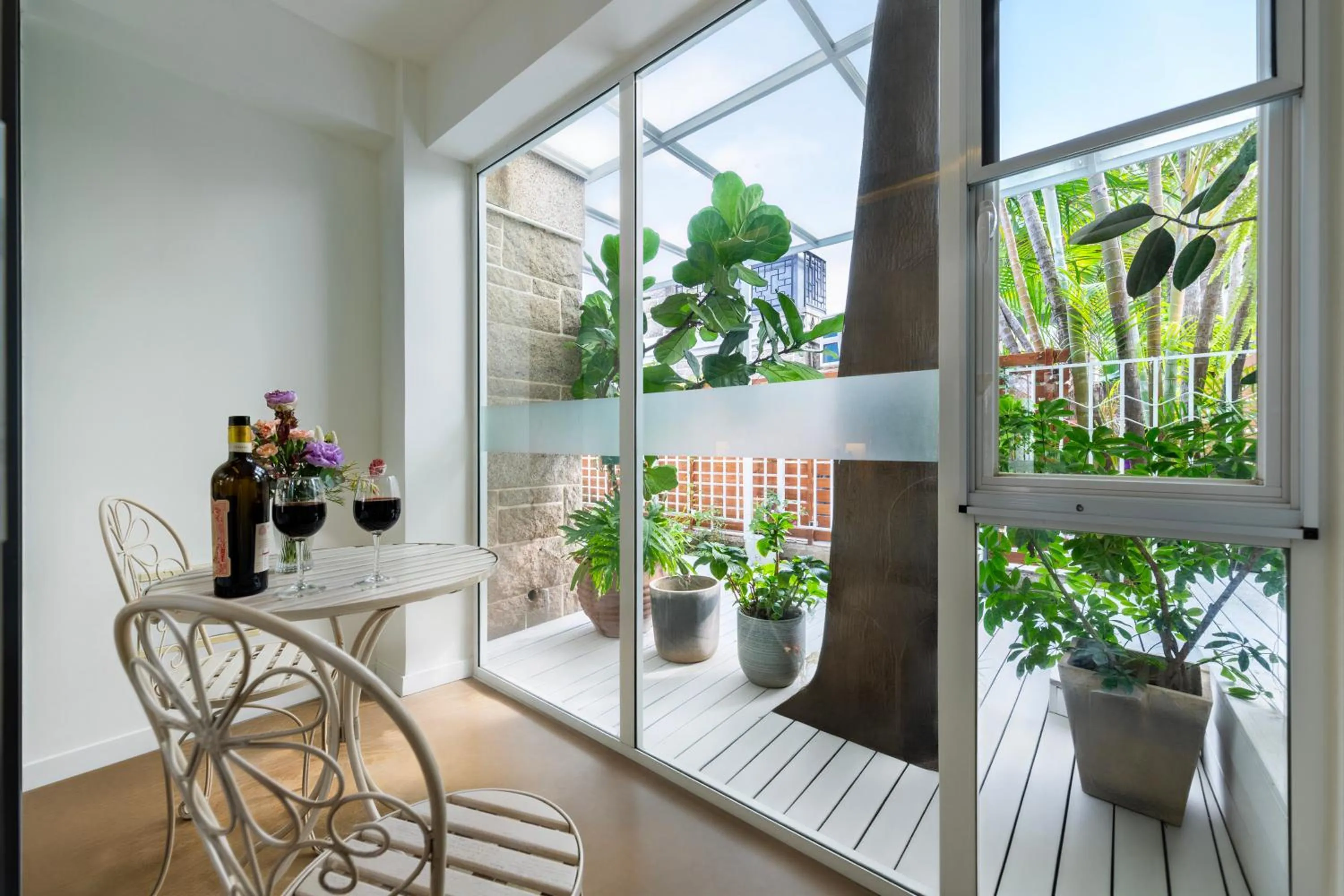 Balcony/Terrace in Shenzhen No'6 Garden Villa