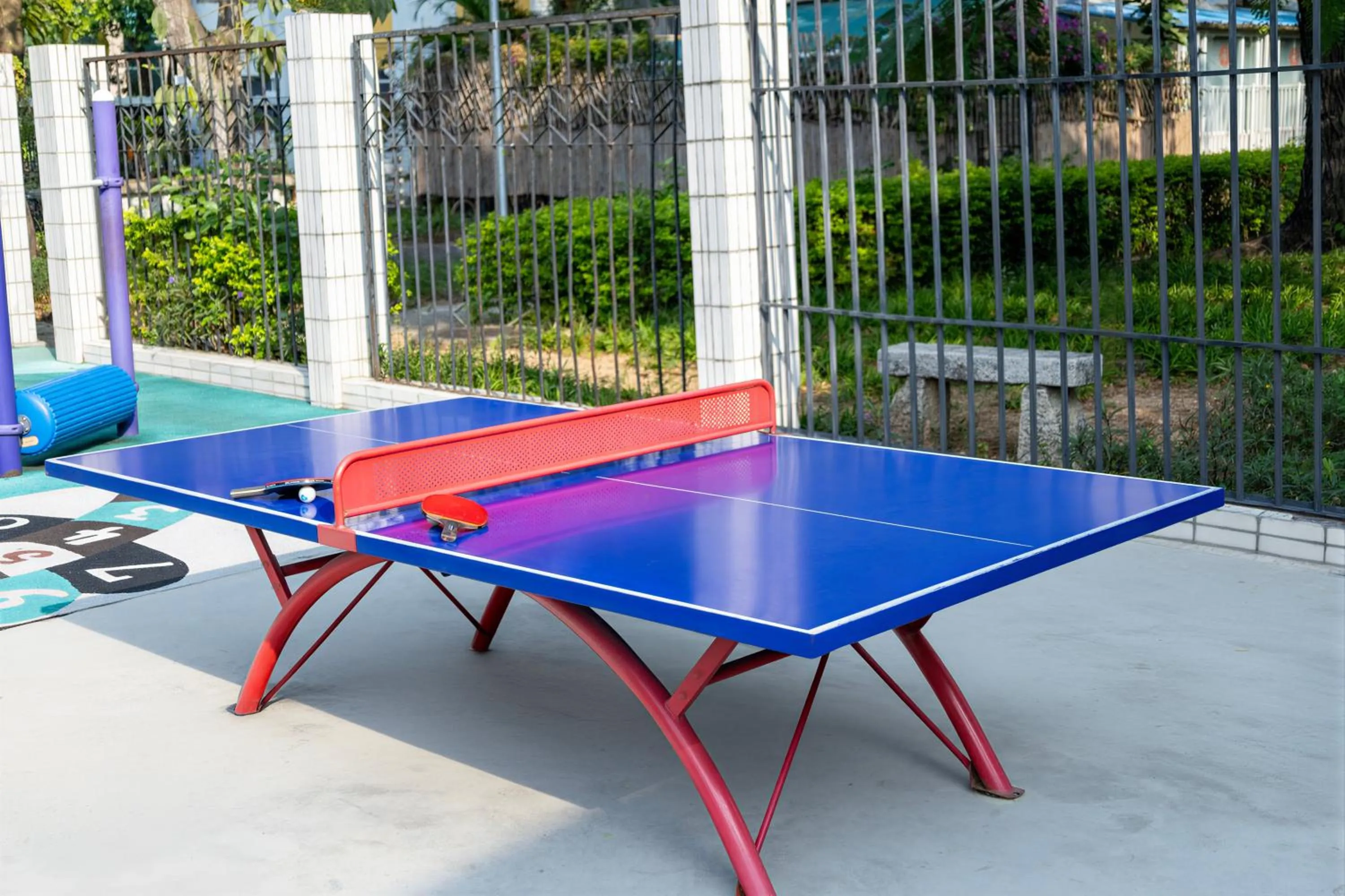 Table tennis in Shenzhen No'6 Garden Villa
