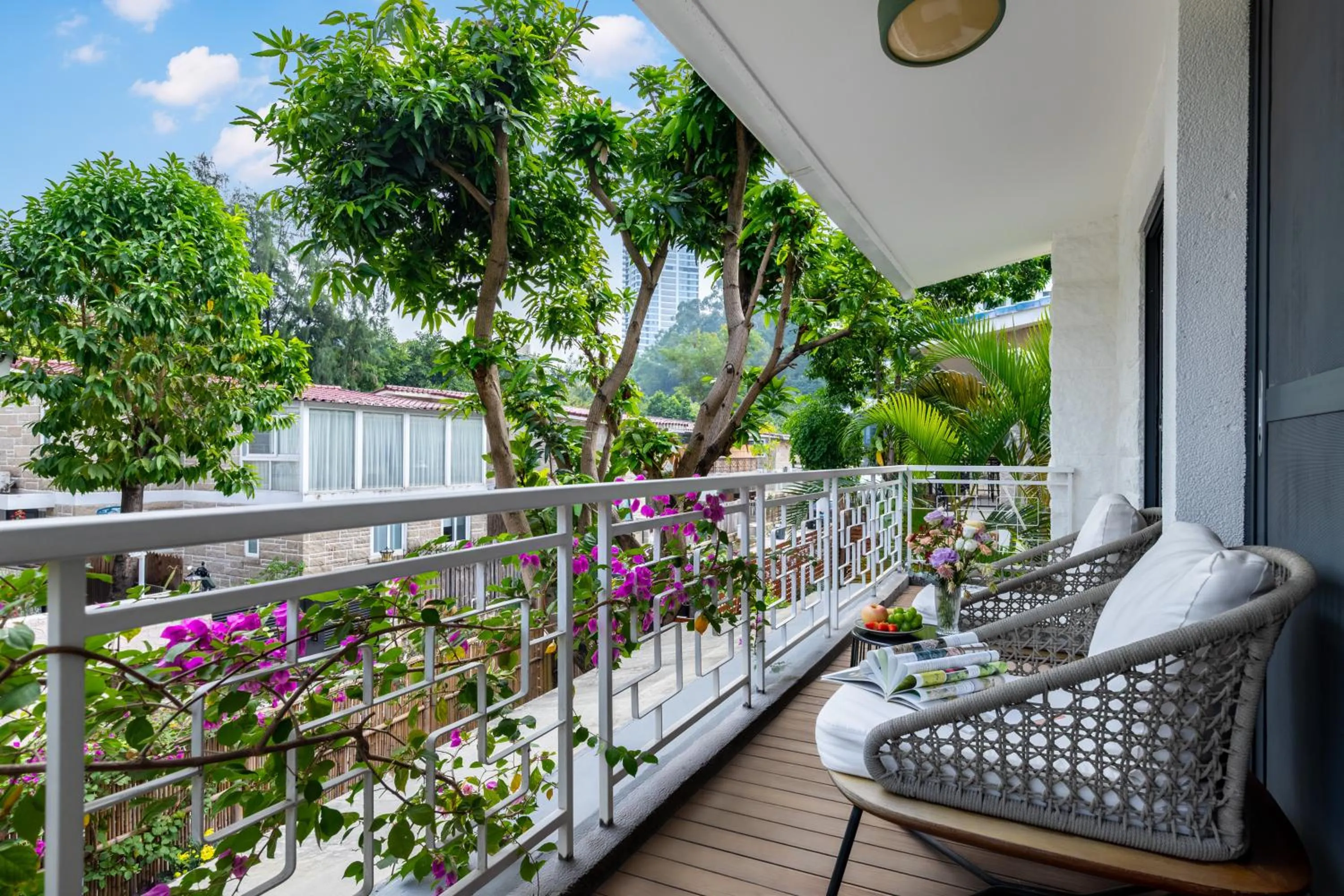 Balcony/Terrace in Shenzhen No'6 Garden Villa