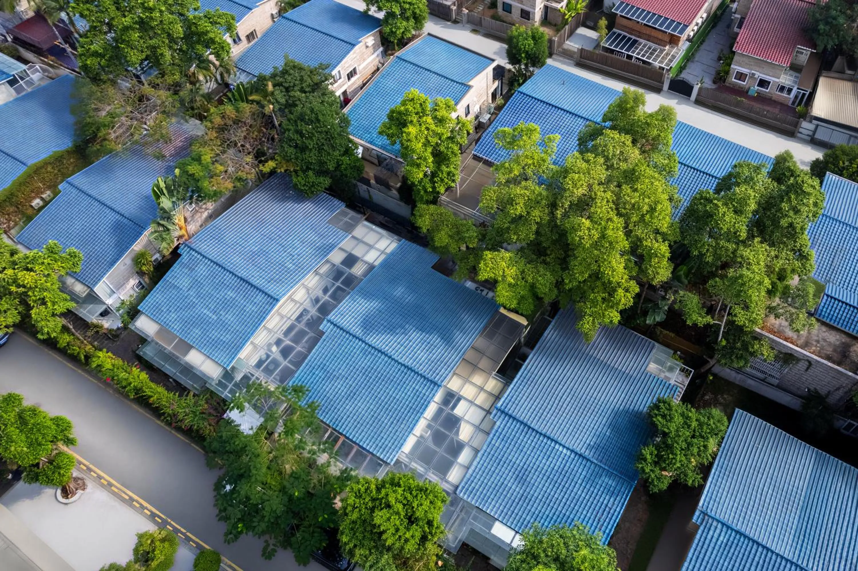 Bird's eye view in Shenzhen No'6 Garden Villa