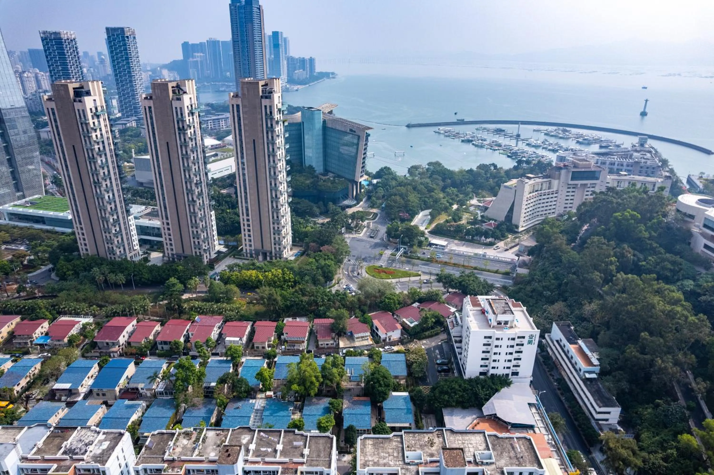 Bird's eye view in Shenzhen No'6 Garden Villa