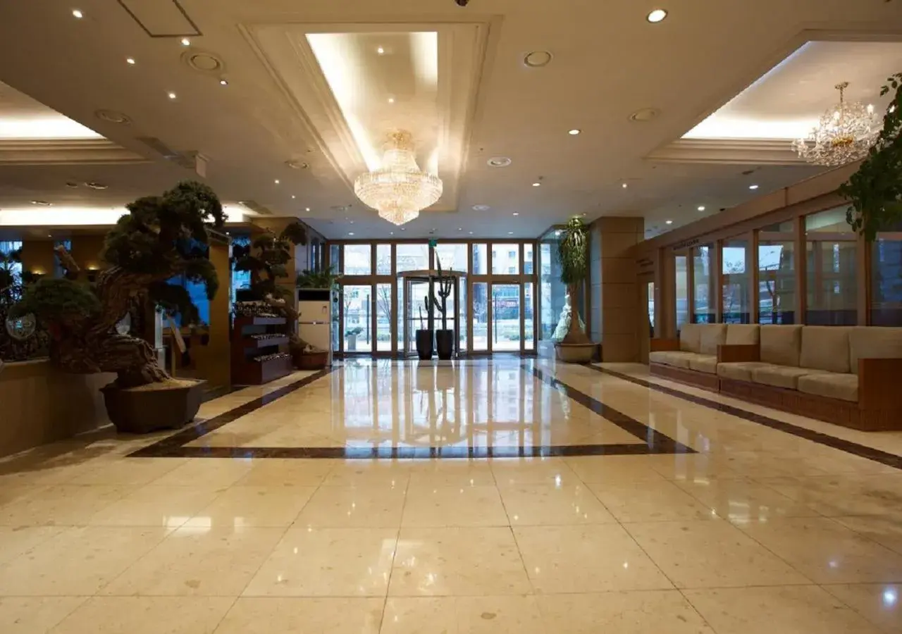 Lobby or reception in The Koryo Hotel Lobby or reception in The Koryo Hotel