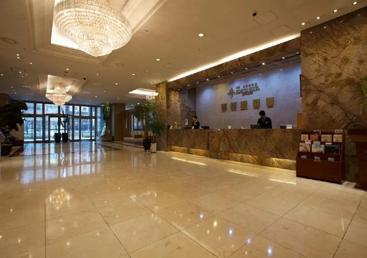 Lobby or reception in The Koryo Hotel Lobby or reception in The Koryo Hotel