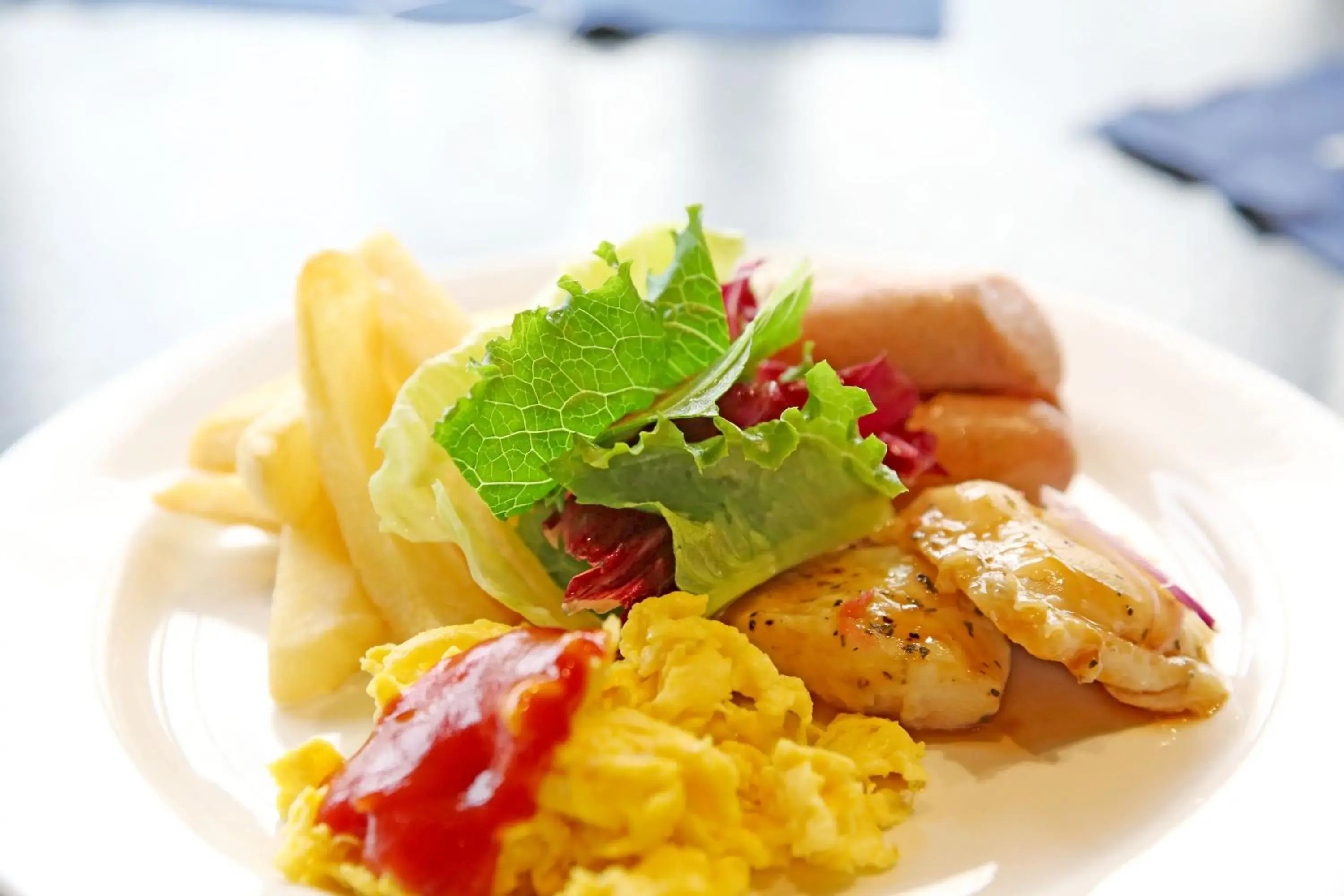 Buffet breakfast in The Riverside Hotel Buffet breakfast in The Riverside Hotel