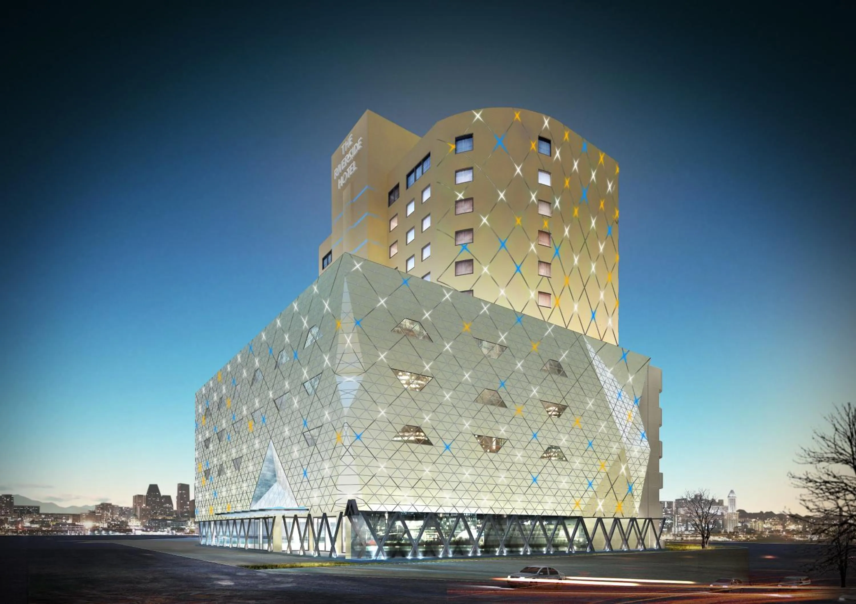 Property building in The Riverside Hotel