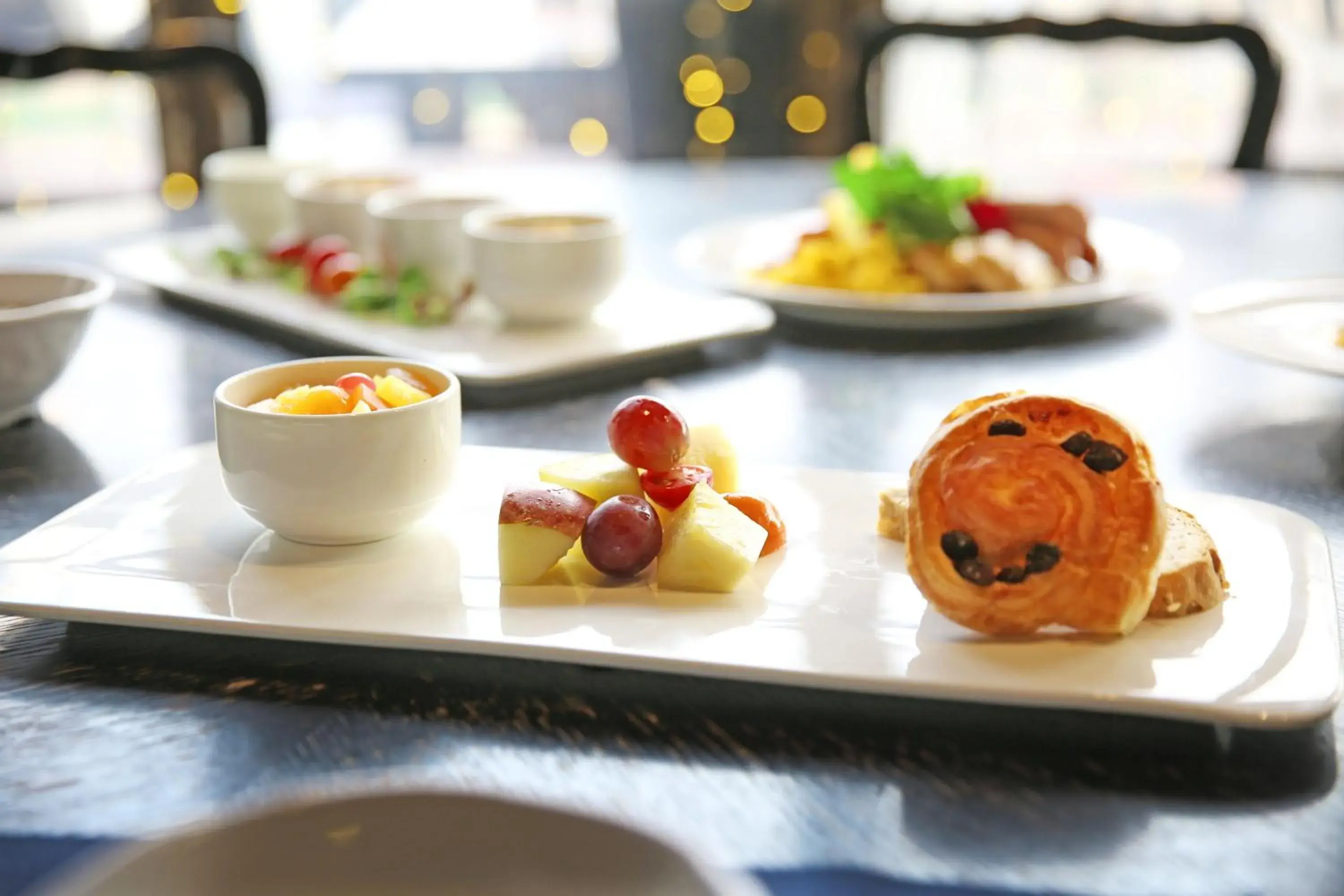 Buffet breakfast in The Riverside Hotel Buffet breakfast in The Riverside Hotel