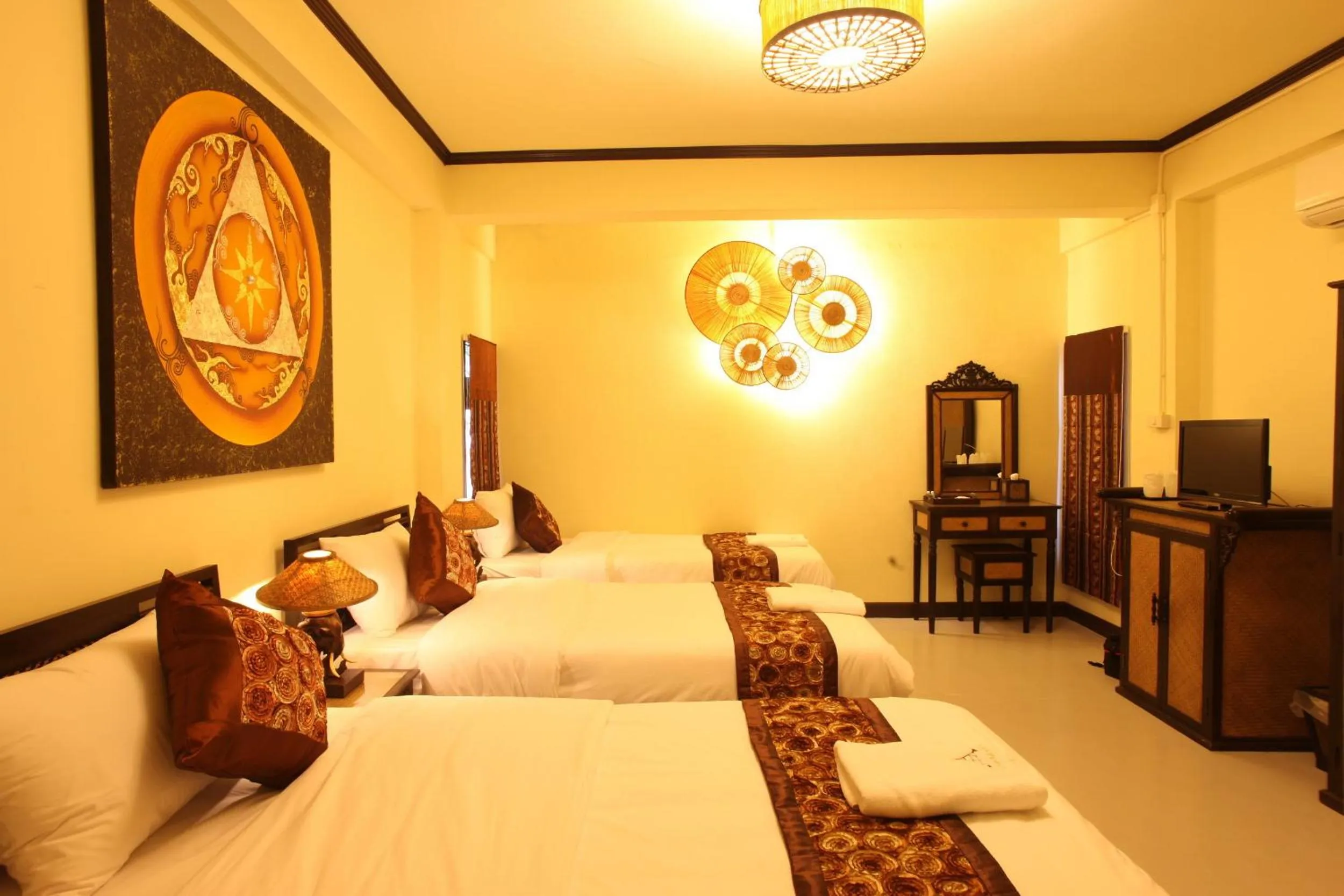 Bedroom, Bed in Kongkam House