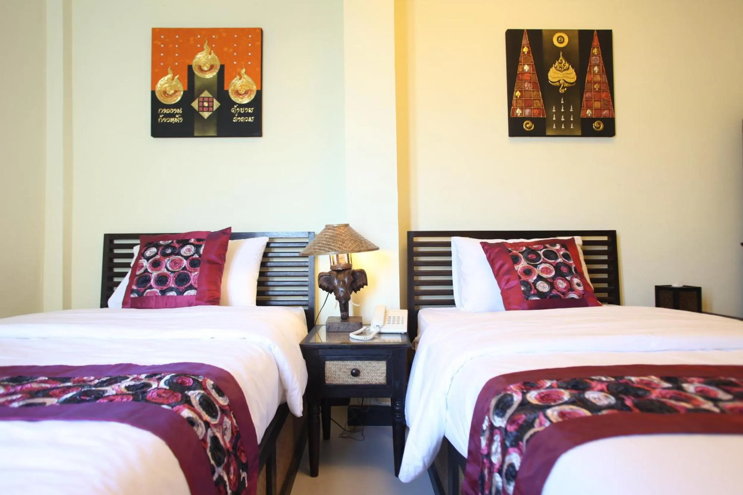 Bedroom, Bed in Kongkam House