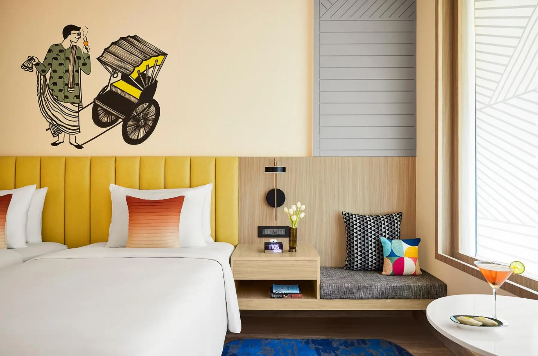 Bed in Hyatt Centric Ballygunge Kolkata