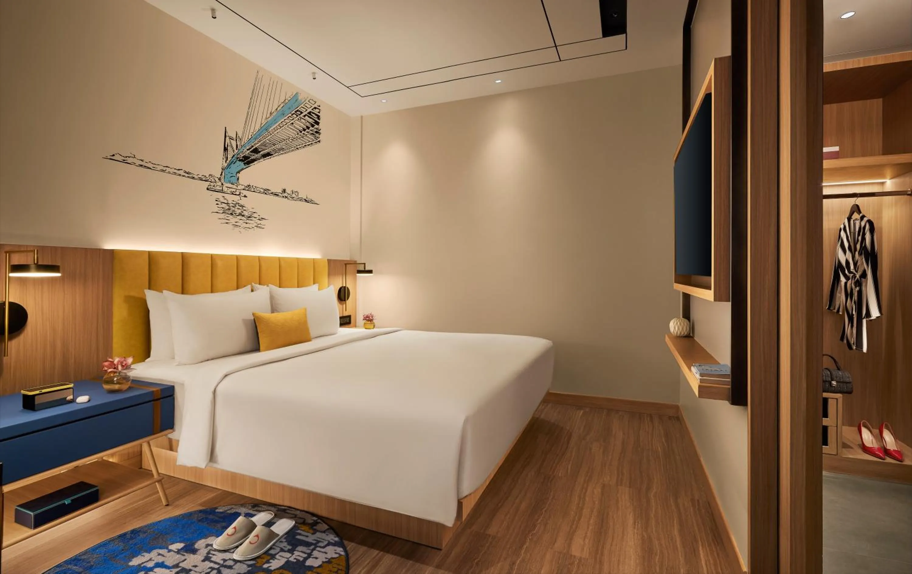 Bed in Hyatt Centric Ballygunge Kolkata