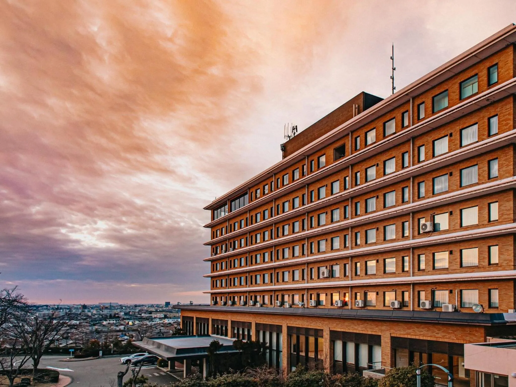 Property building in Kanazawa Kokusai Hotel