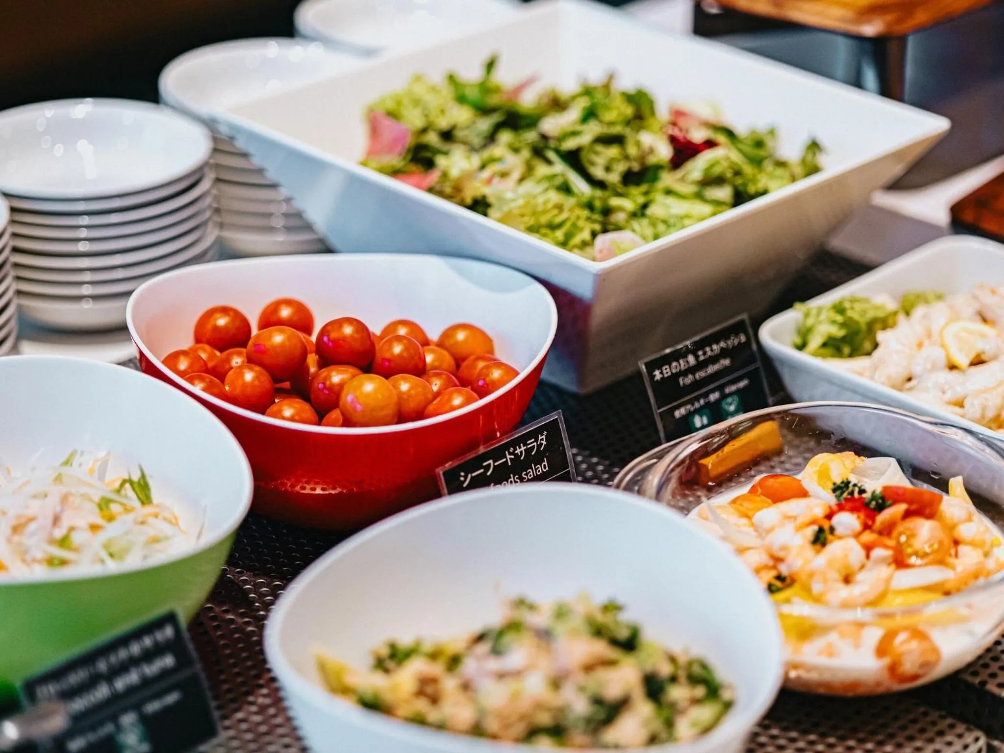 Food and drinks in Kanazawa Kokusai Hotel