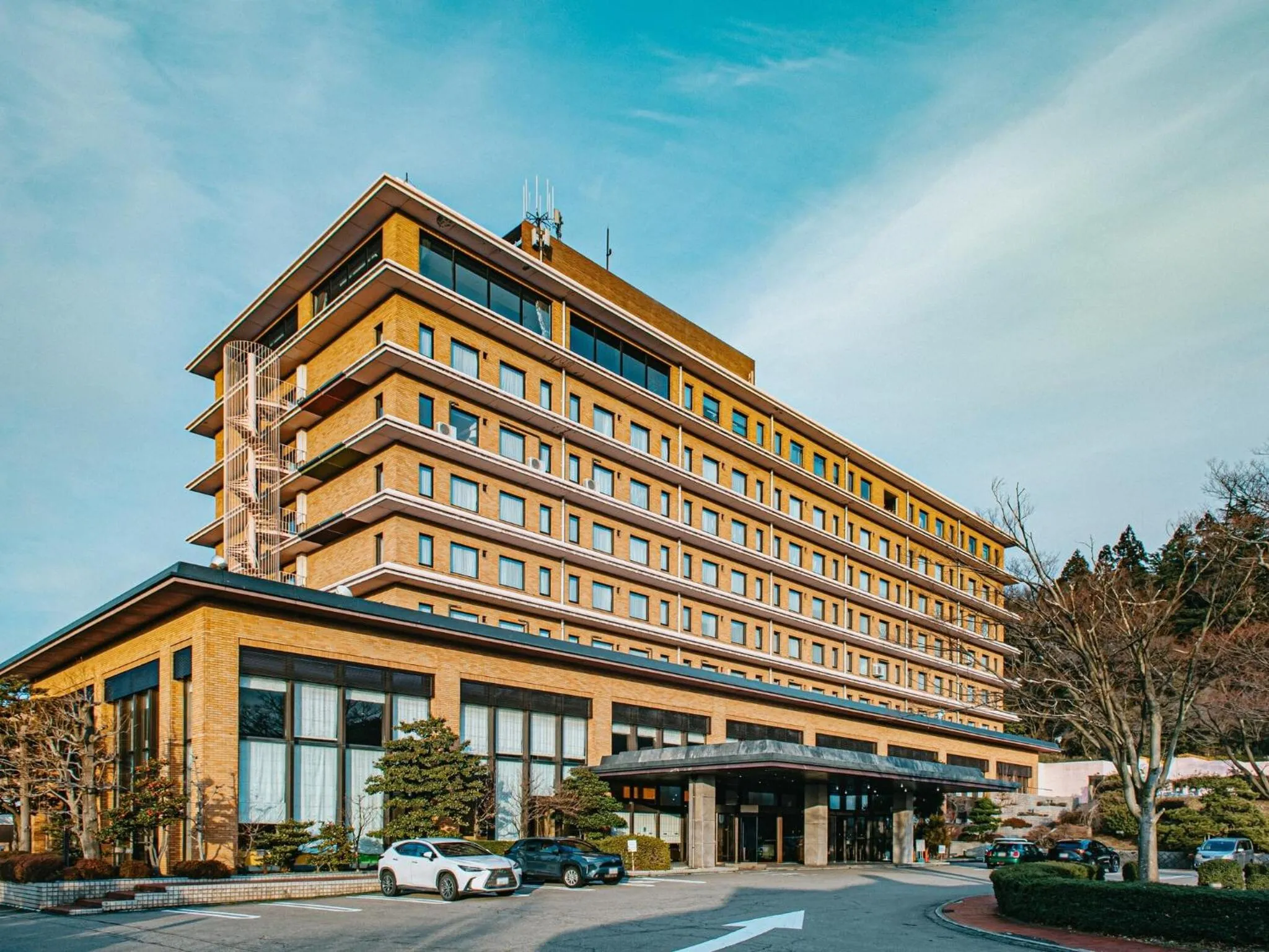 Property building in Kanazawa Kokusai Hotel