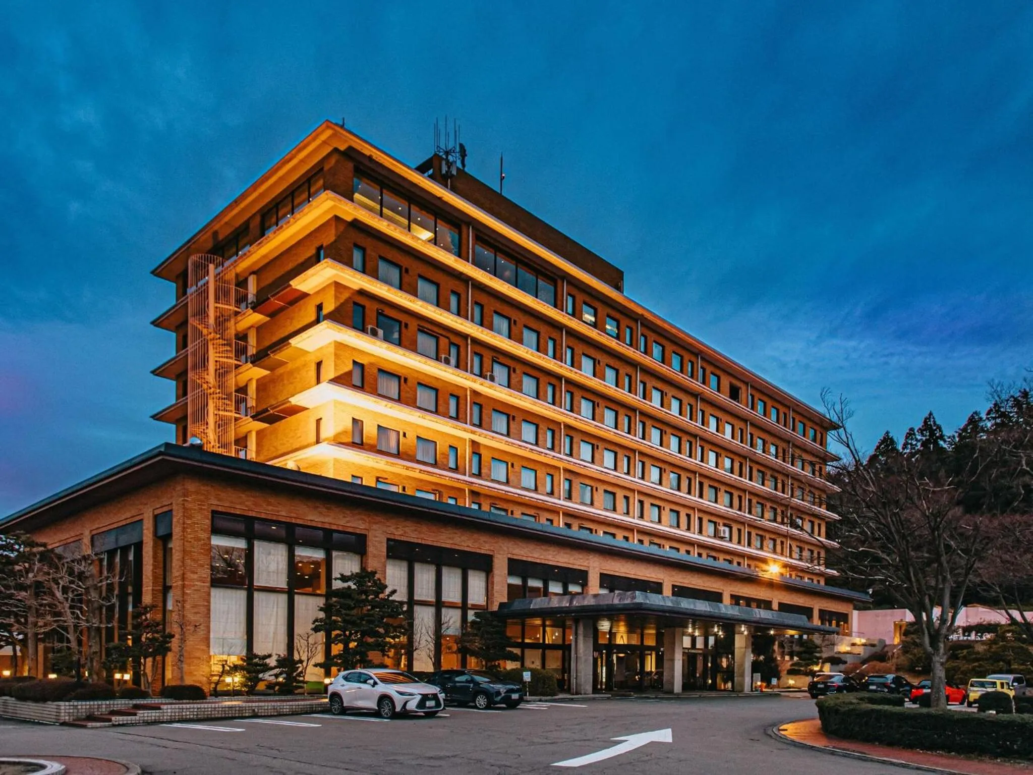 Property building in Kanazawa Kokusai Hotel