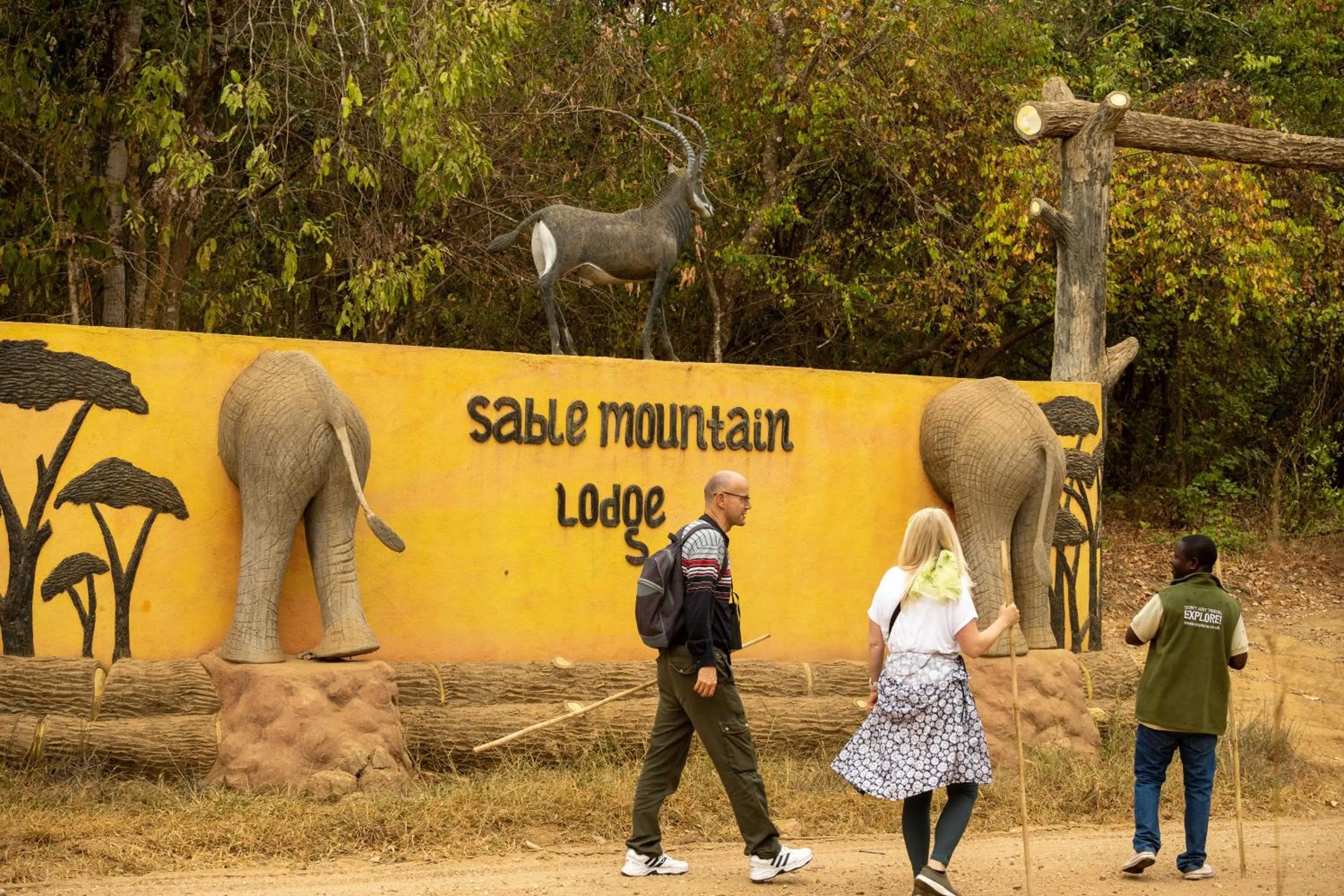 Property building in Sable Mountain Lodge, A Tent with a View Safaris
