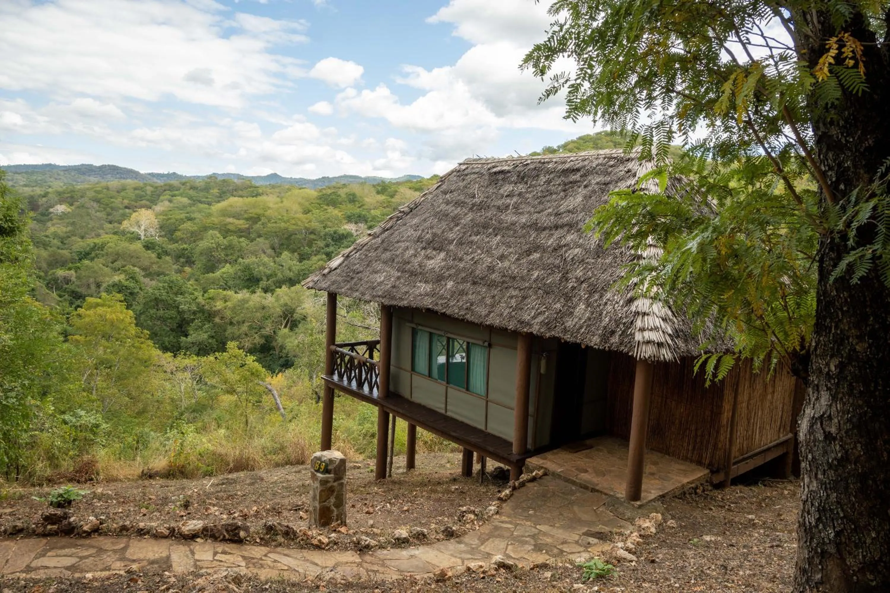 Property building in Sable Mountain Lodge, A Tent with a View Safaris