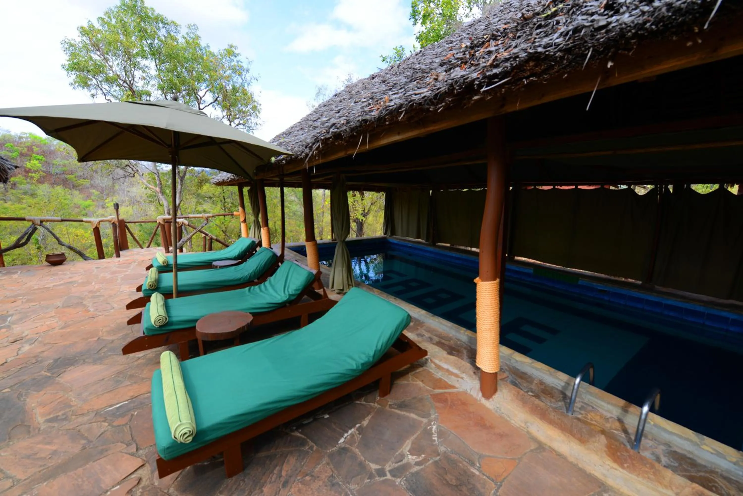 Property building in Sable Mountain Lodge, A Tent with a View Safaris