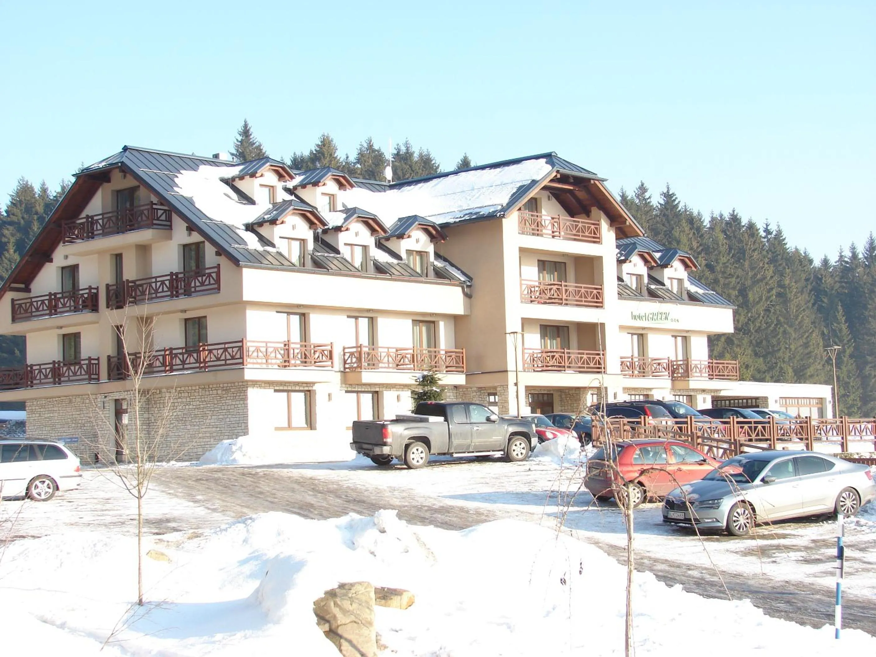 Facade/entrance in Hotel Green