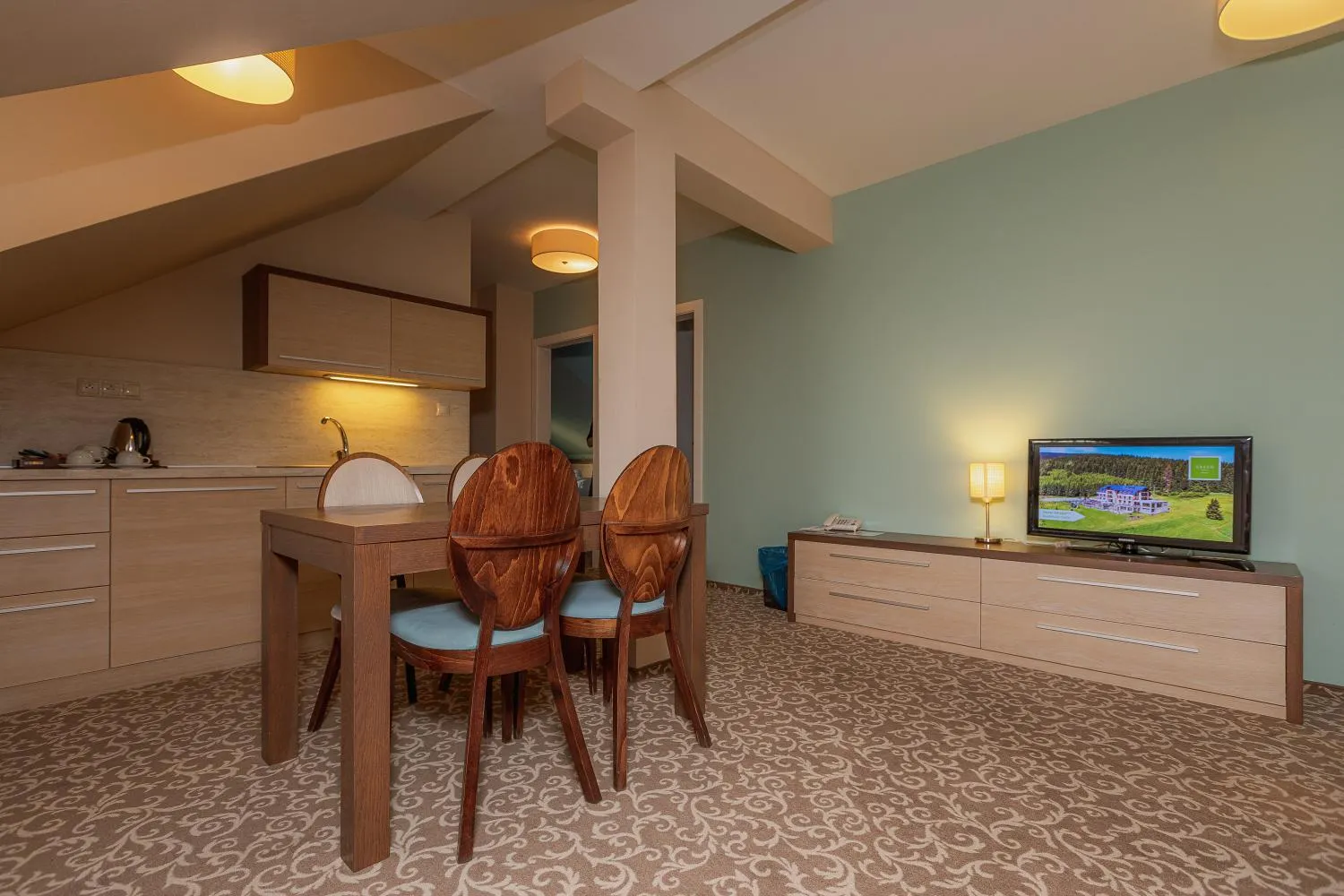TV and multimedia in Hotel Green