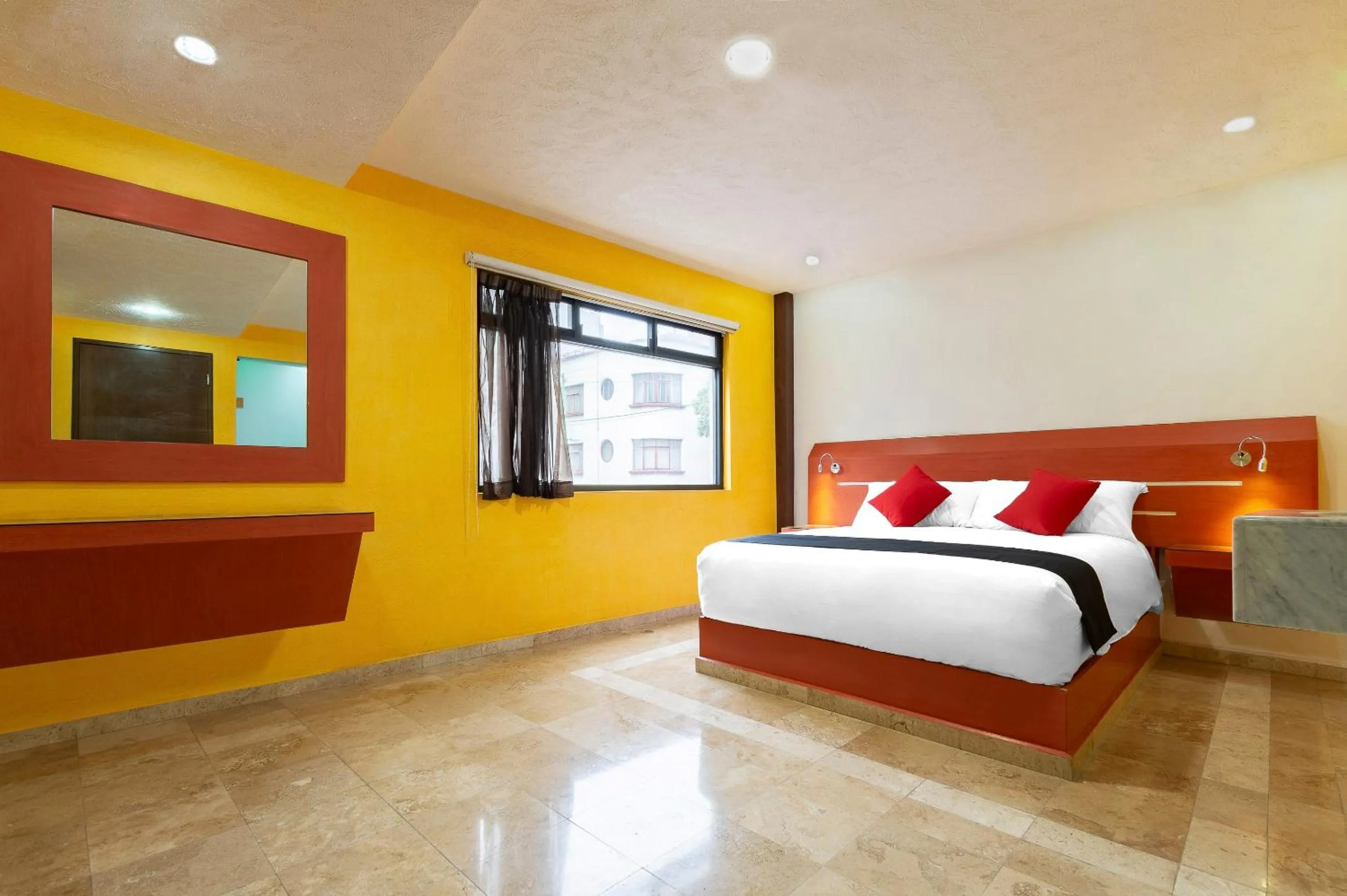 Bedroom, Bed in Capital O Df Inn, Ciudad de Mexico