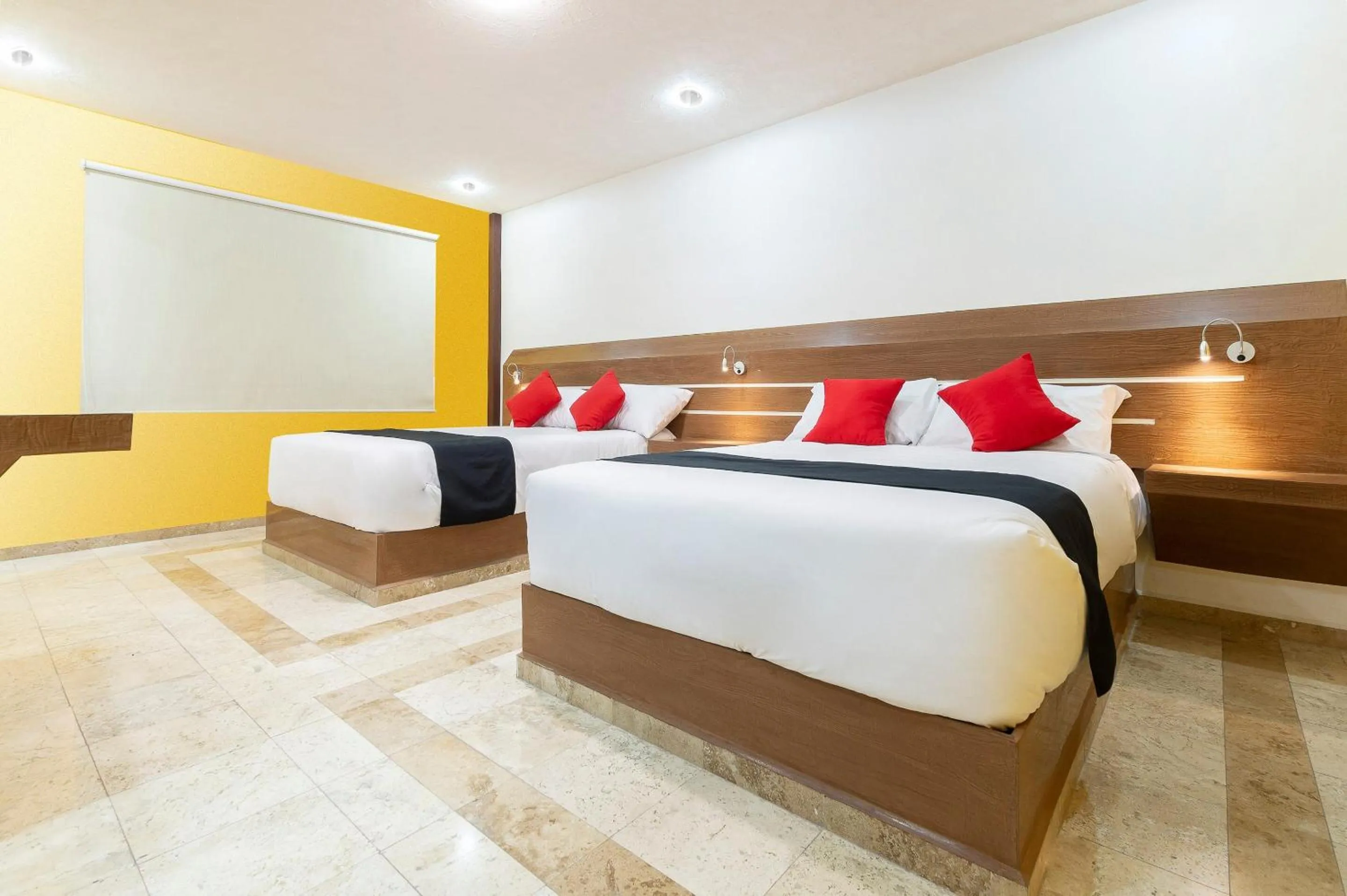 Bedroom, Bed in Capital O Df Inn, Ciudad de Mexico