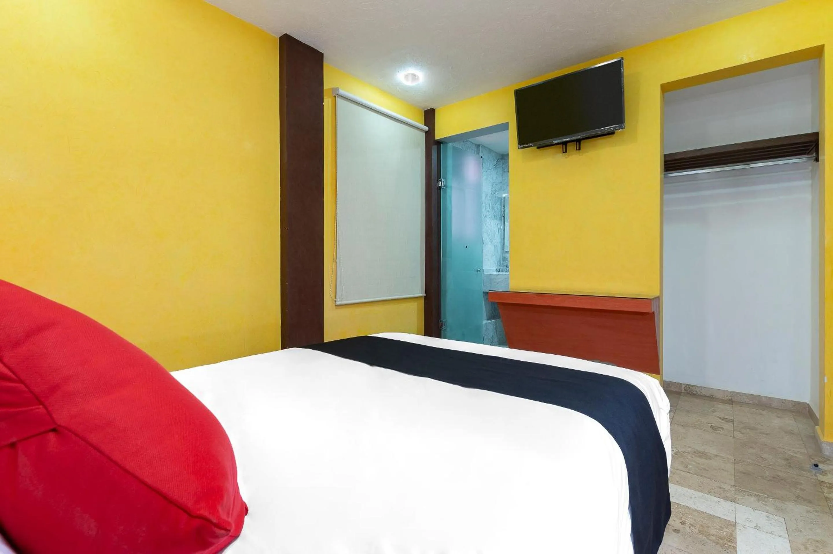 Bedroom, Bed in Capital O Df Inn, Ciudad de Mexico