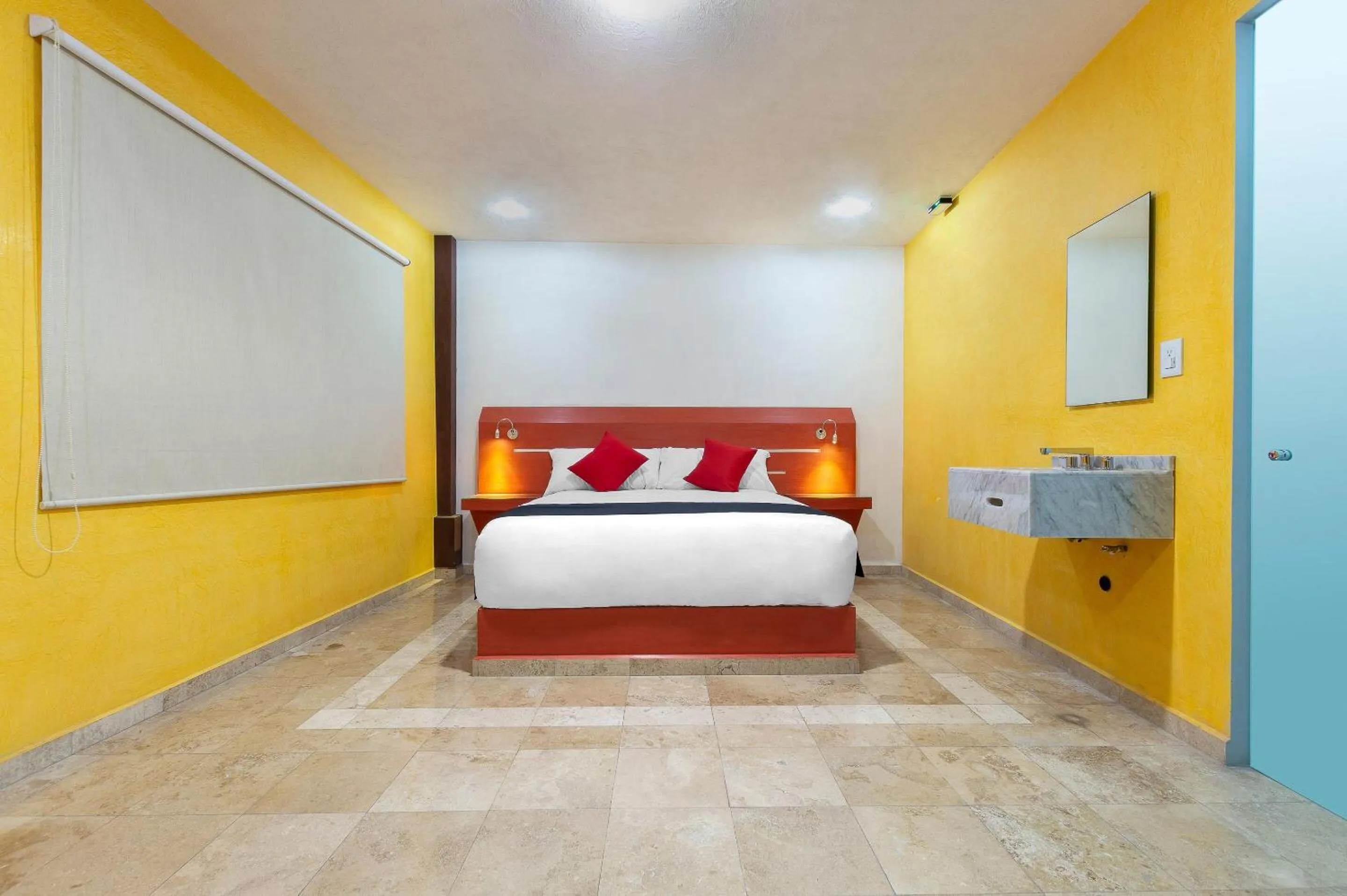 Bedroom, Bed in Capital O Df Inn, Ciudad de Mexico