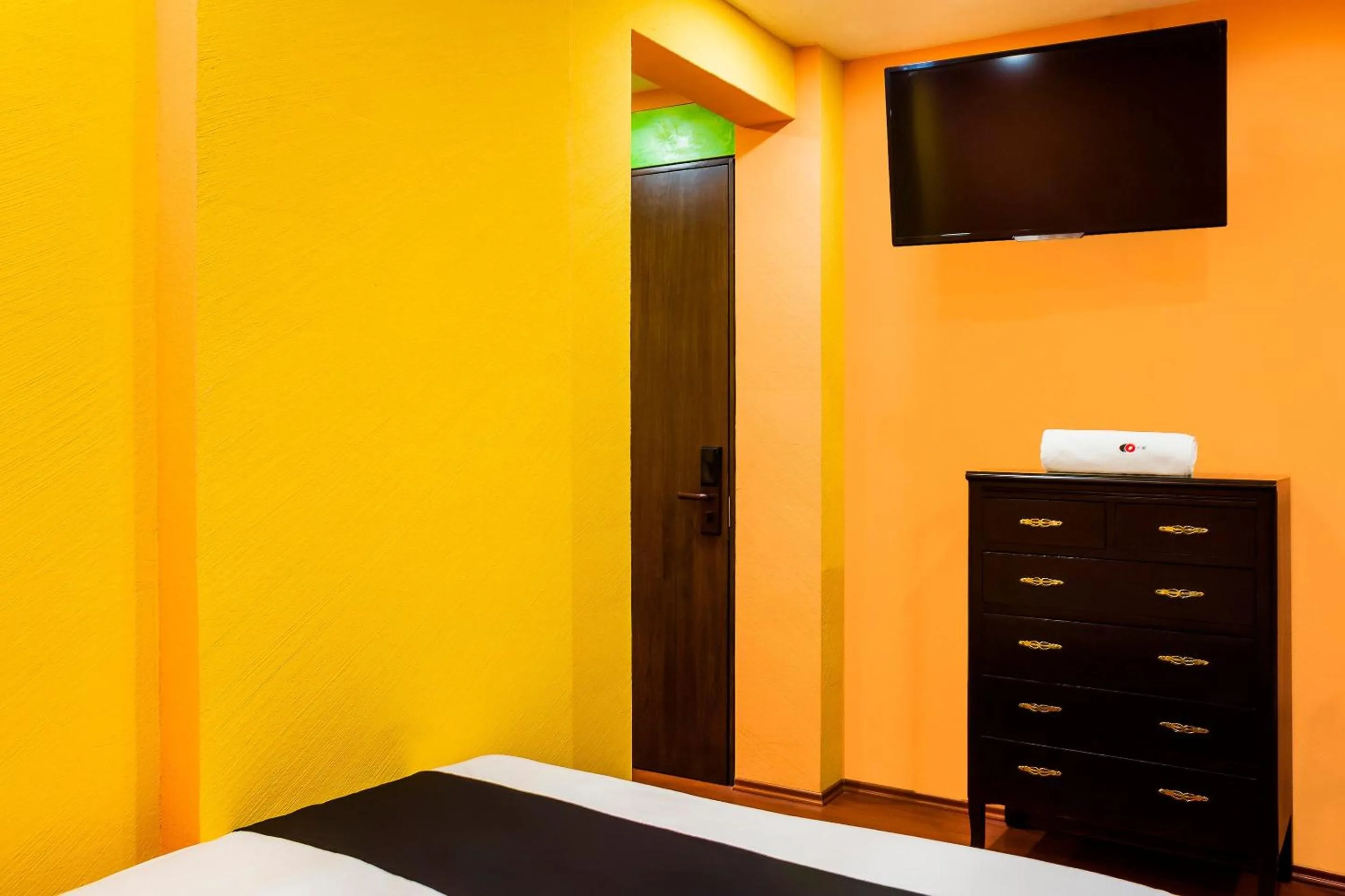 Bedroom, Bed in Capital O Df Inn, Ciudad de Mexico