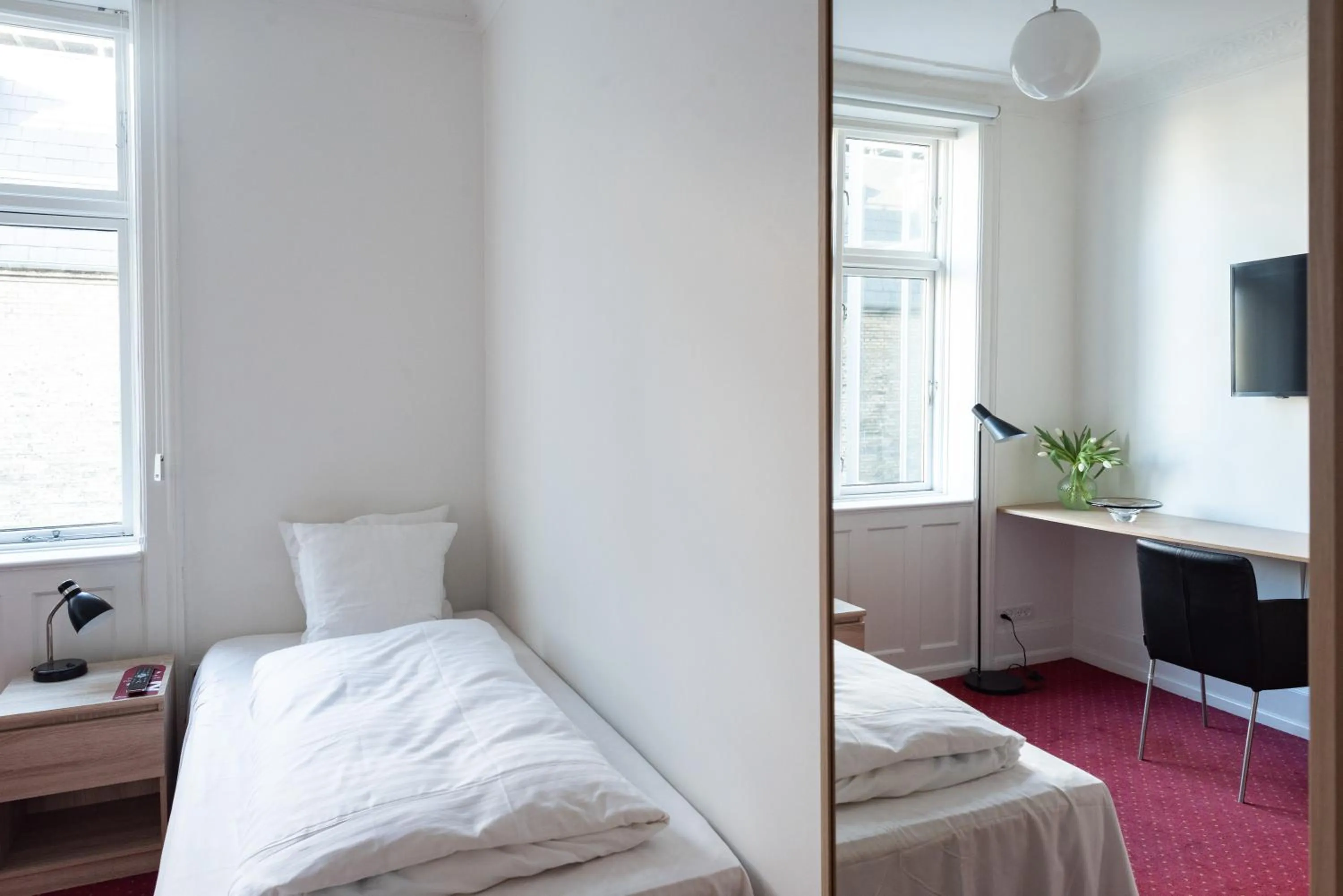 Bed in Hotel Nora Copenhagen