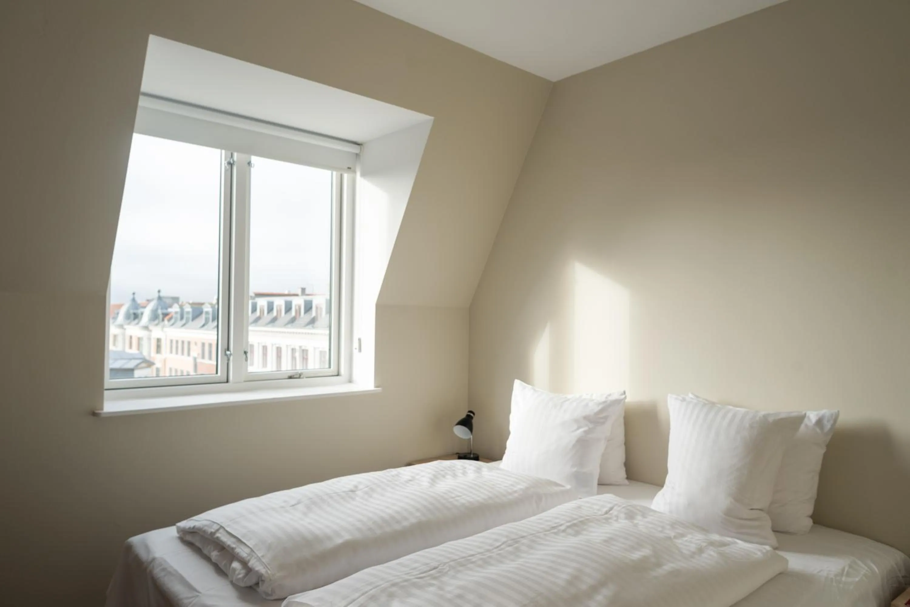 Bed in Hotel Nora Copenhagen