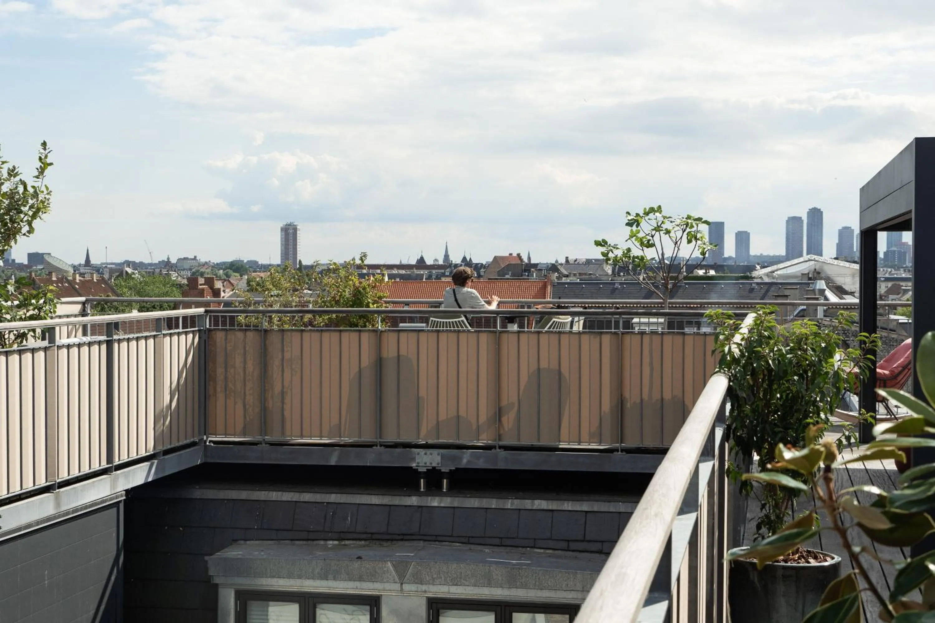 Balcony/Terrace in Hotel Nora Copenhagen