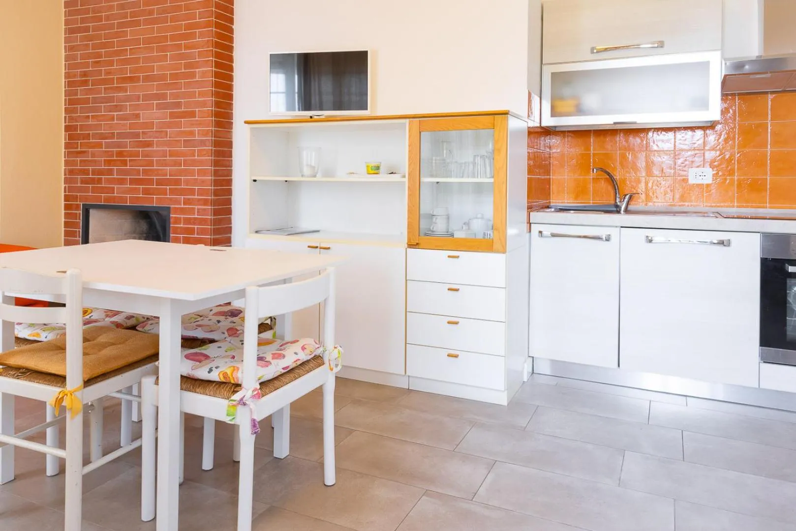 Kitchen or kitchenette in Residenza Le Logge