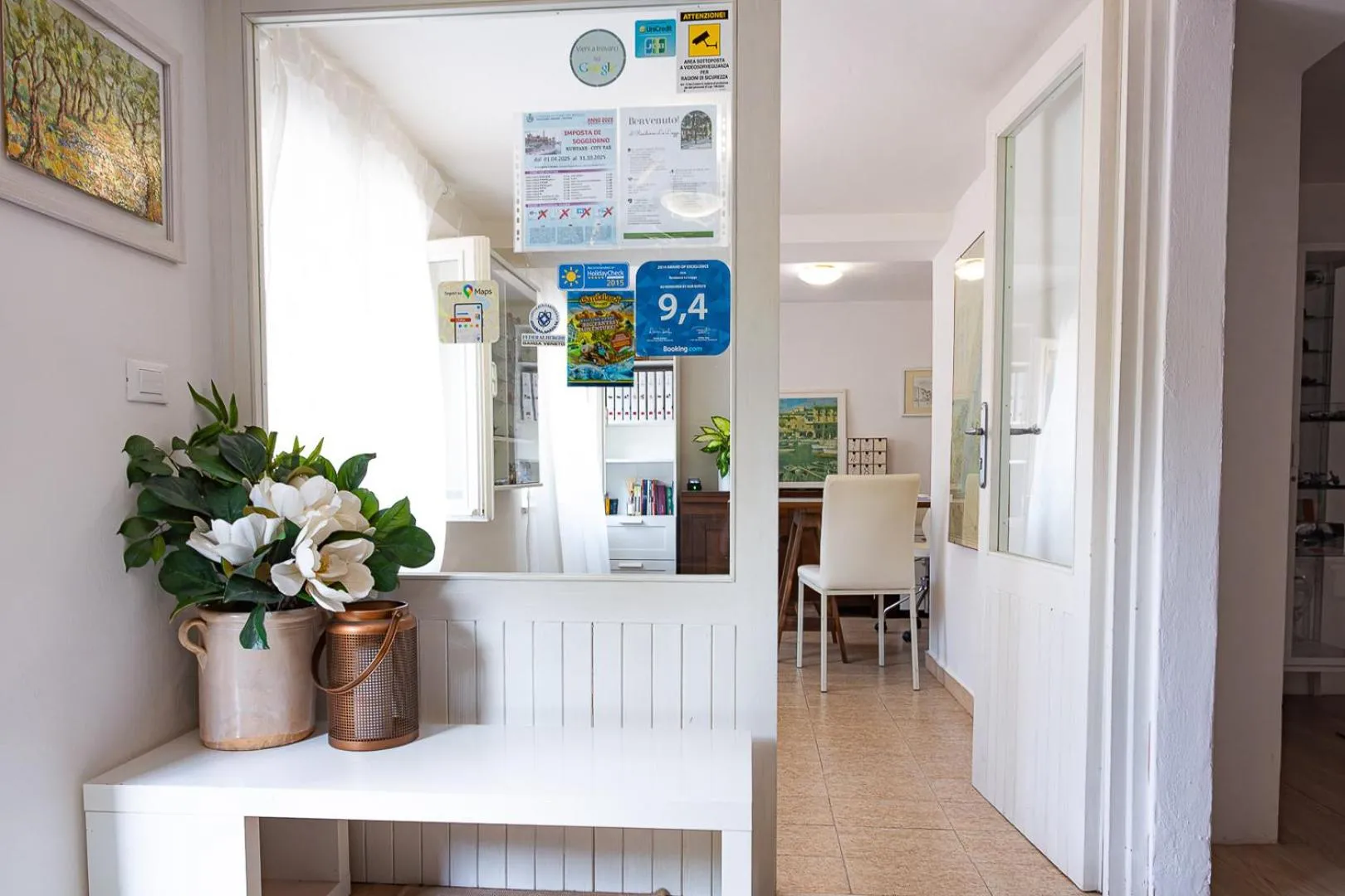 Lobby or reception in Residenza Le Logge