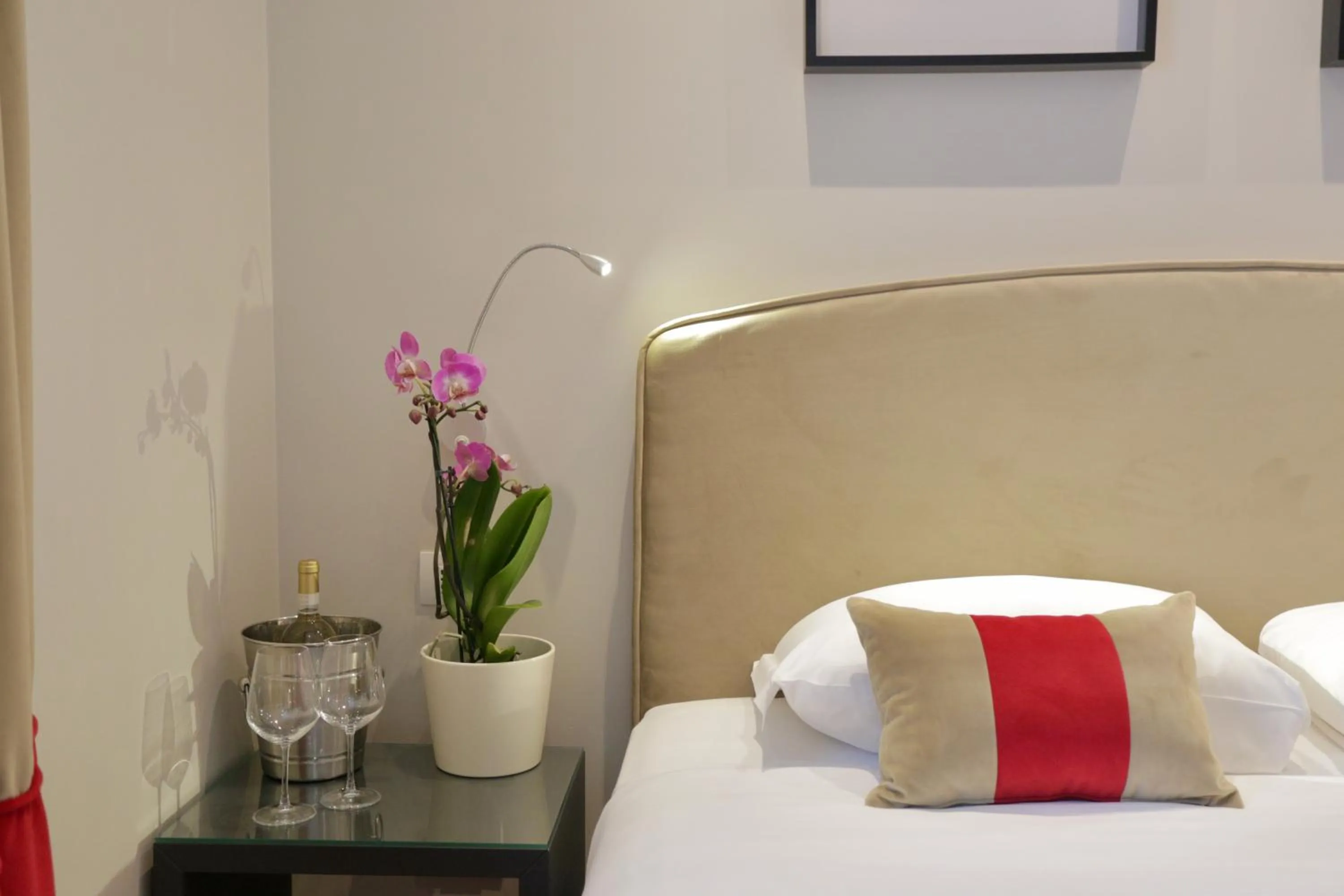 Bed in La Villetta Suite