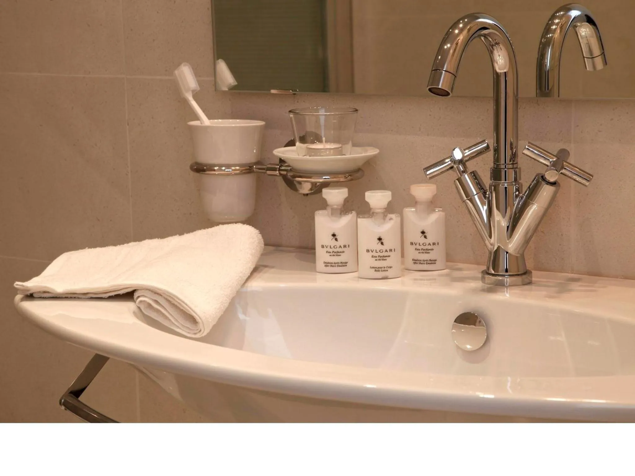 Bathroom in La Villetta Suite