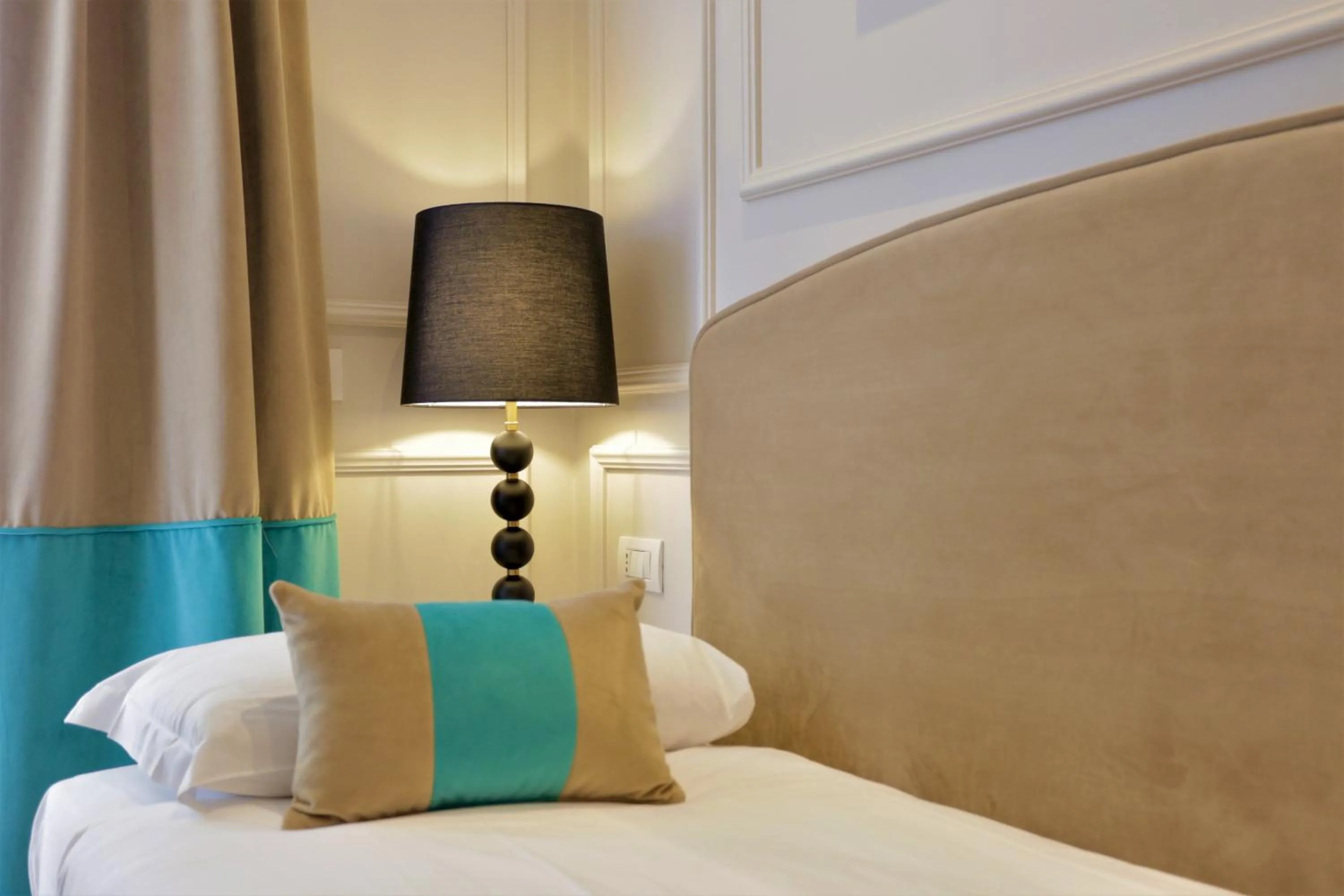 Bed in La Villetta Suite