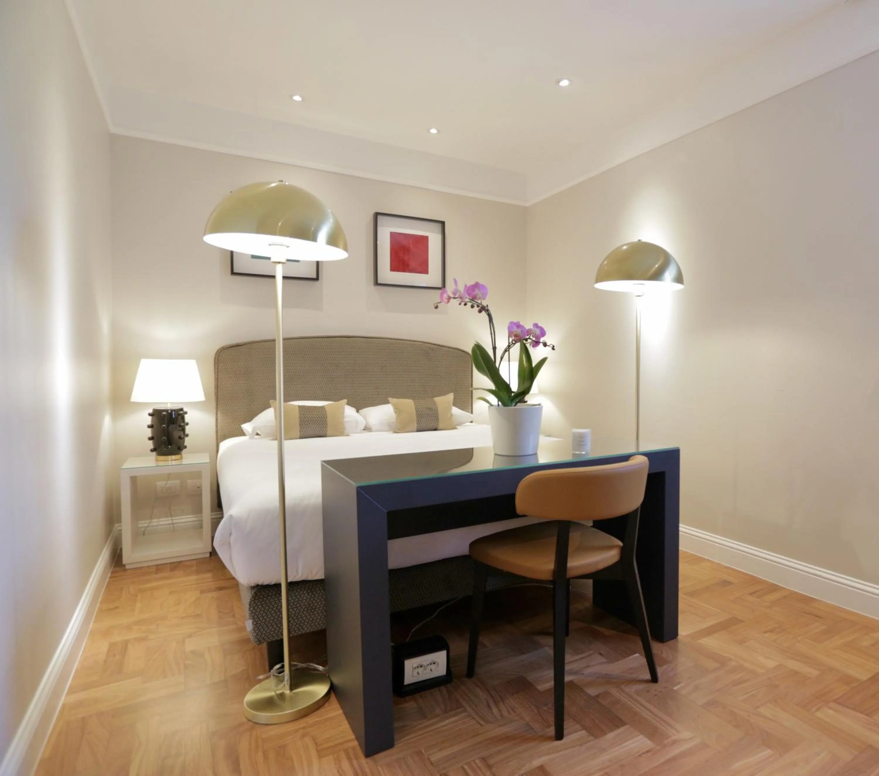 Bedroom, Bed in La Villetta Suite