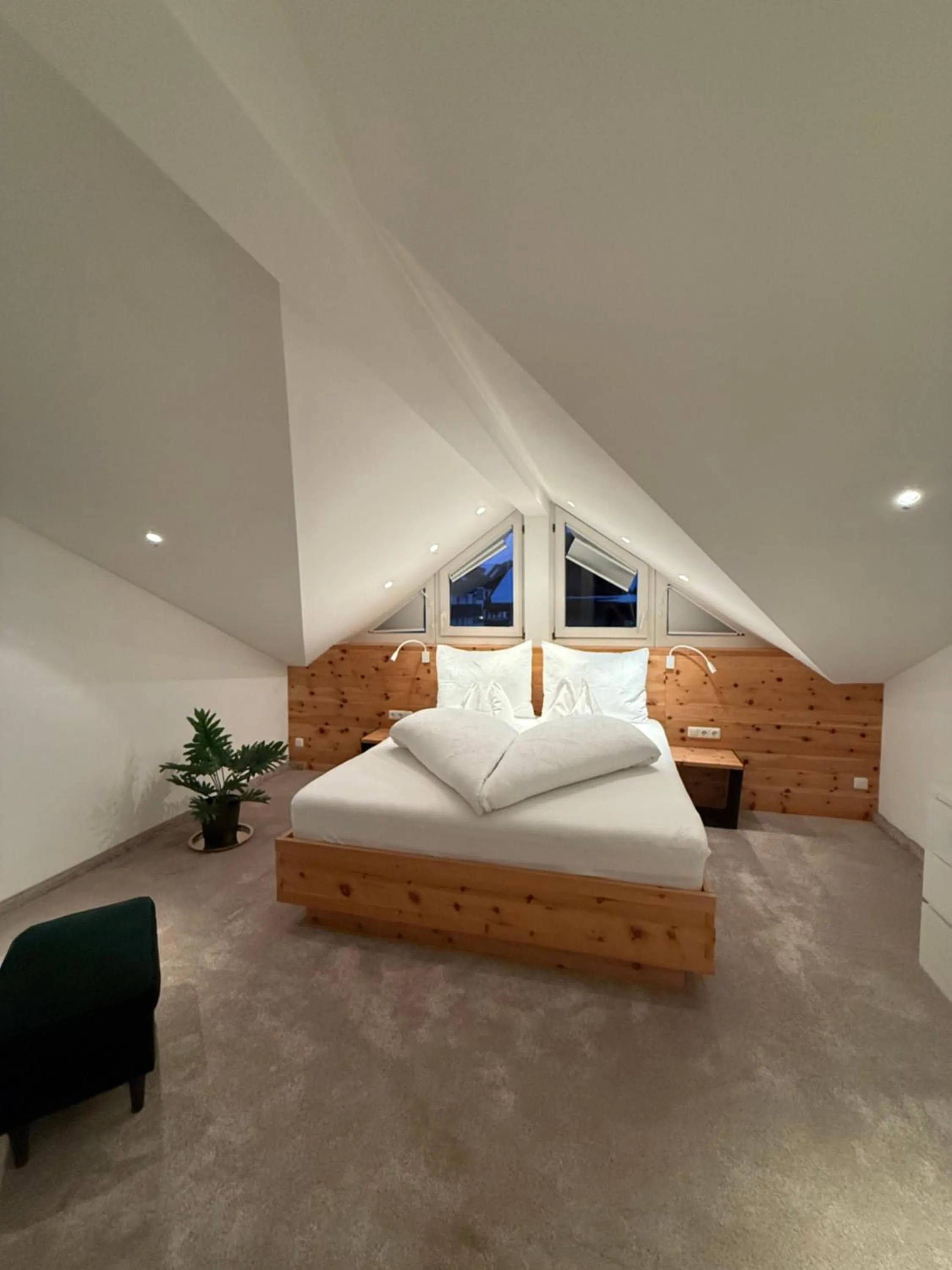 Bed in Hotel Universo