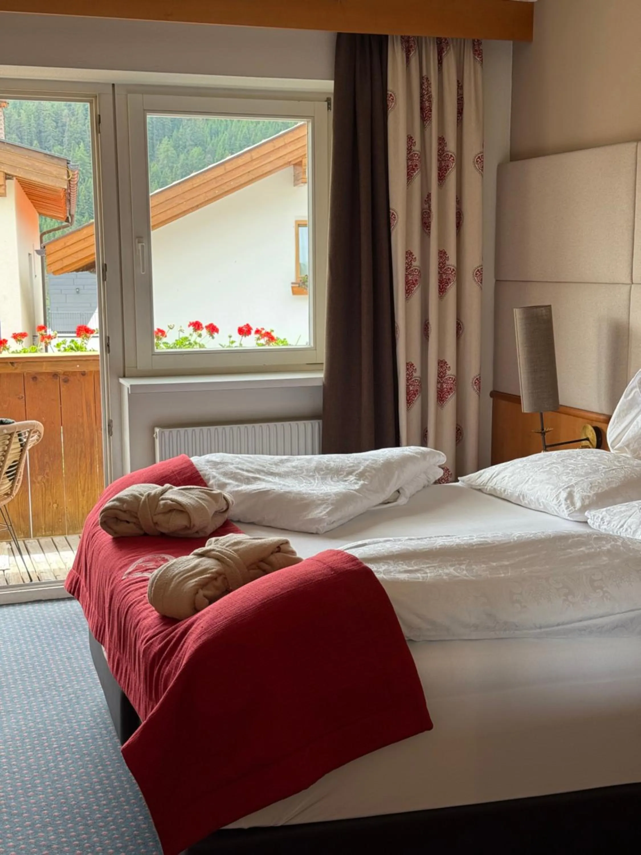 Bed in Hotel Universo