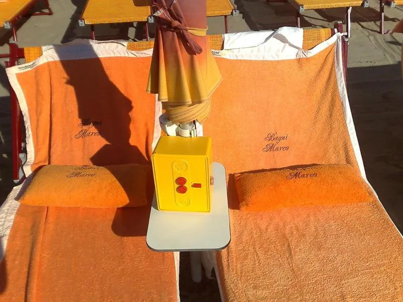 Beach in Hotel Gabbiano